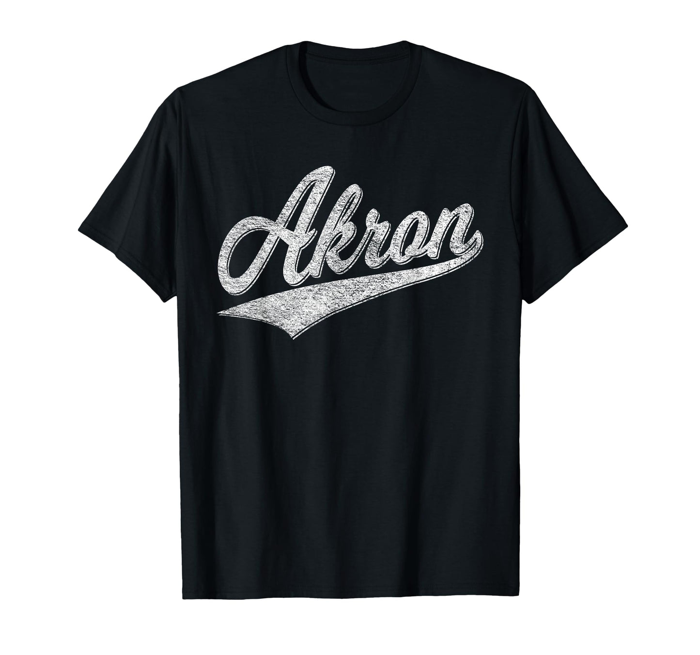 Akron Ohio Varsity Script Sports Jersey T-Shirt - Streetwear Style Unisex - T-Shirt, Sweatshirt, Hoodie
