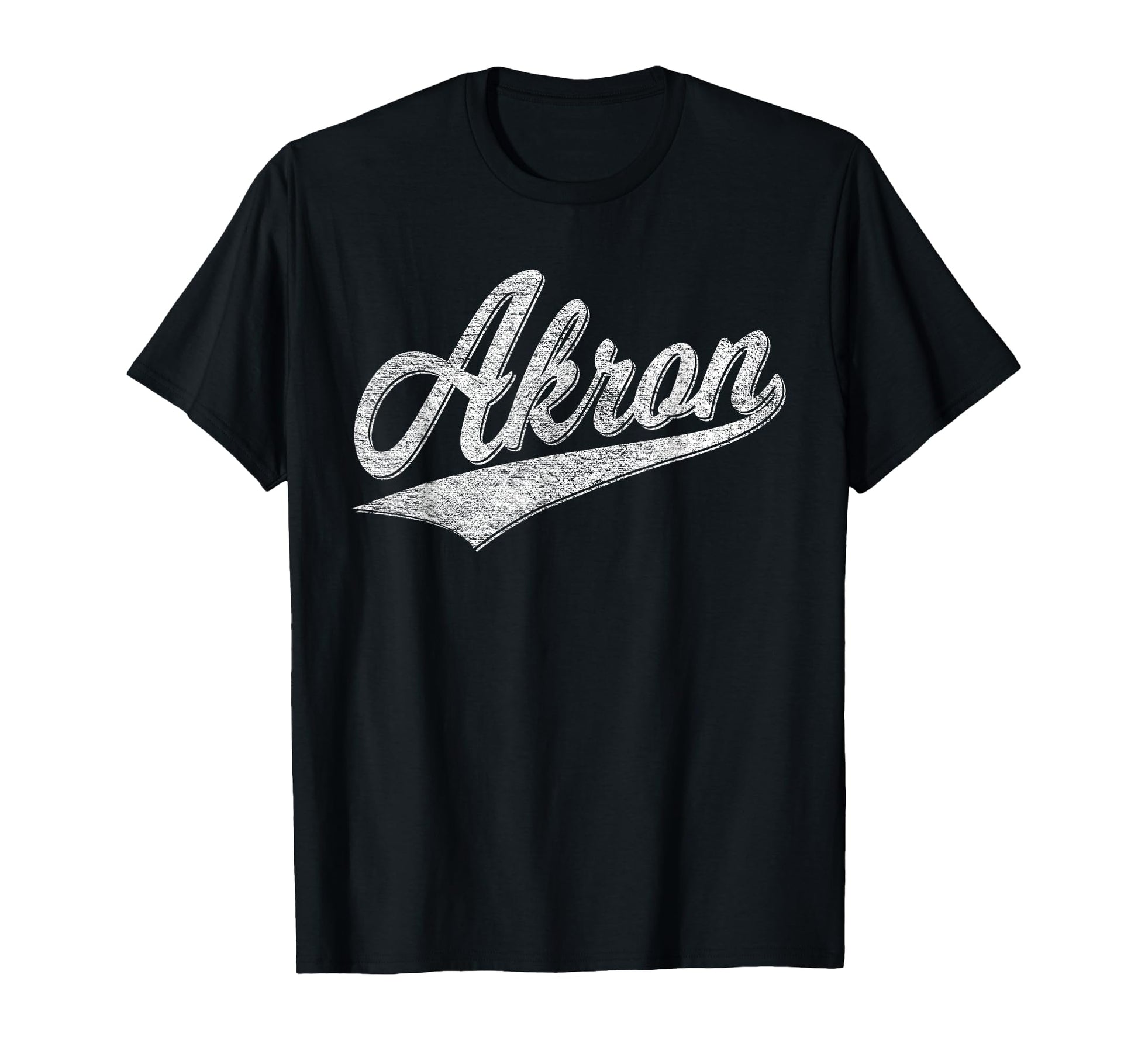Akron Ohio Varsity Script Sports Jersey T-Shirt - Streetwear Style Unisex - T-Shirt, Sweatshirt, Hoodie