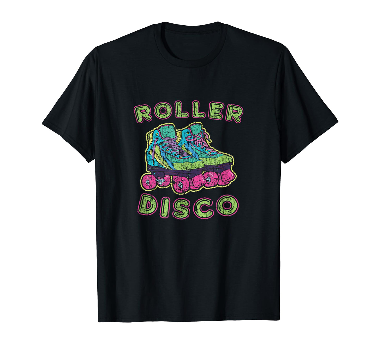Roller Disco 70S 80S Rollerskate Party T-Shirt - Trendy Graphic for Adults - T-Shirt, Sweatshirt, Hoodie