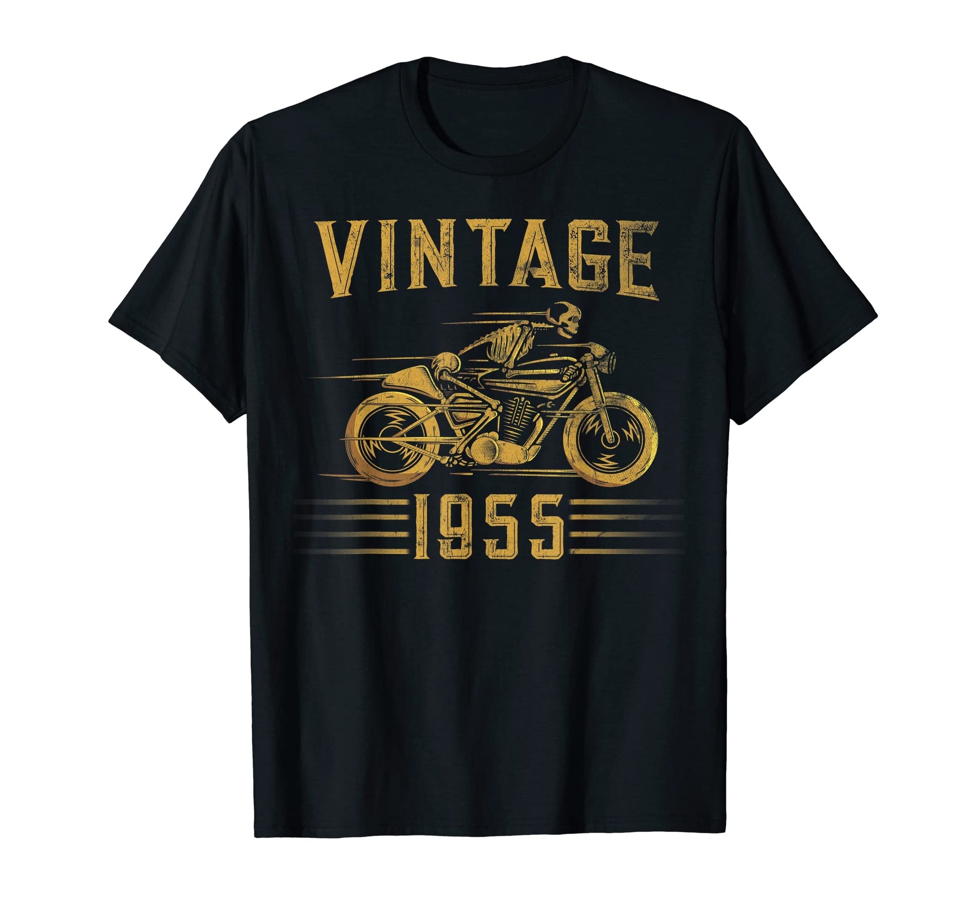 1955 Biker Motorcycle T-Shirt - Graphic Print for Adults - T-Shirt, Sweatshirt, Hoodie