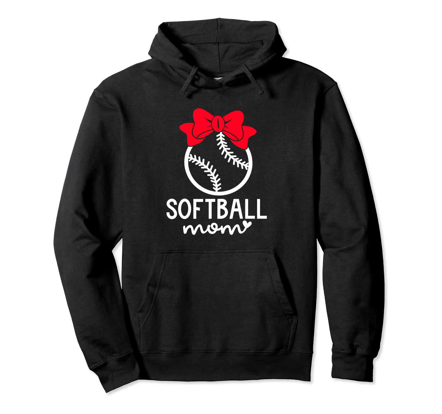 Softball Mom Baseball Love Softball Hoodie - Aesthetic Graphic Unisex - T-Shirt, Sweatshirt, Hoodie