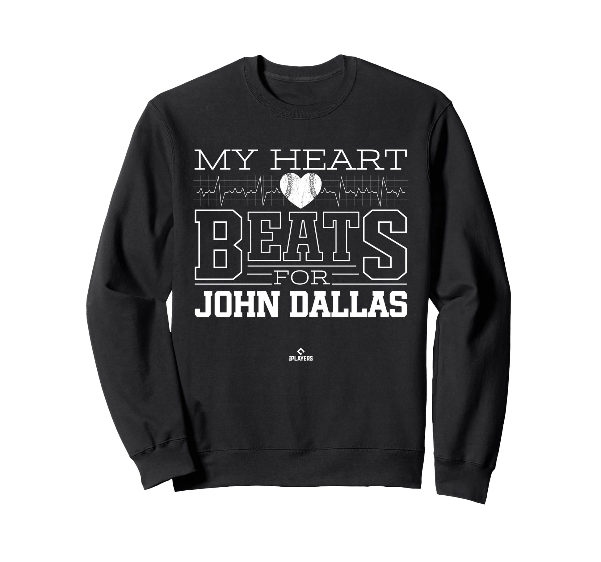 My Heart Beats John Dallas Sweatshirt - Minimalist Print Men Women - T-Shirt, Sweatshirt, Hoodie