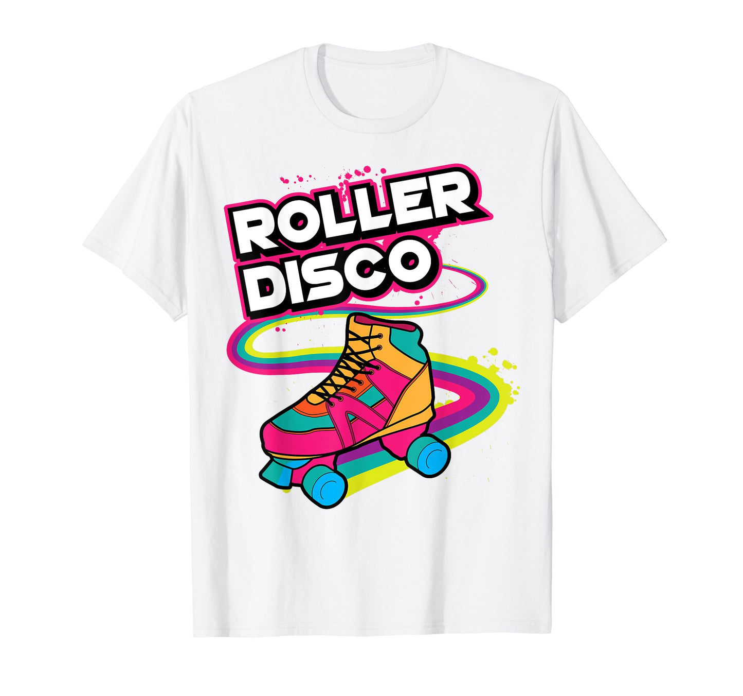 Roller Disco Skaters Funny Gift T-Shirt - Streetwear Style for Adults - T-Shirt, Sweatshirt, Hoodie