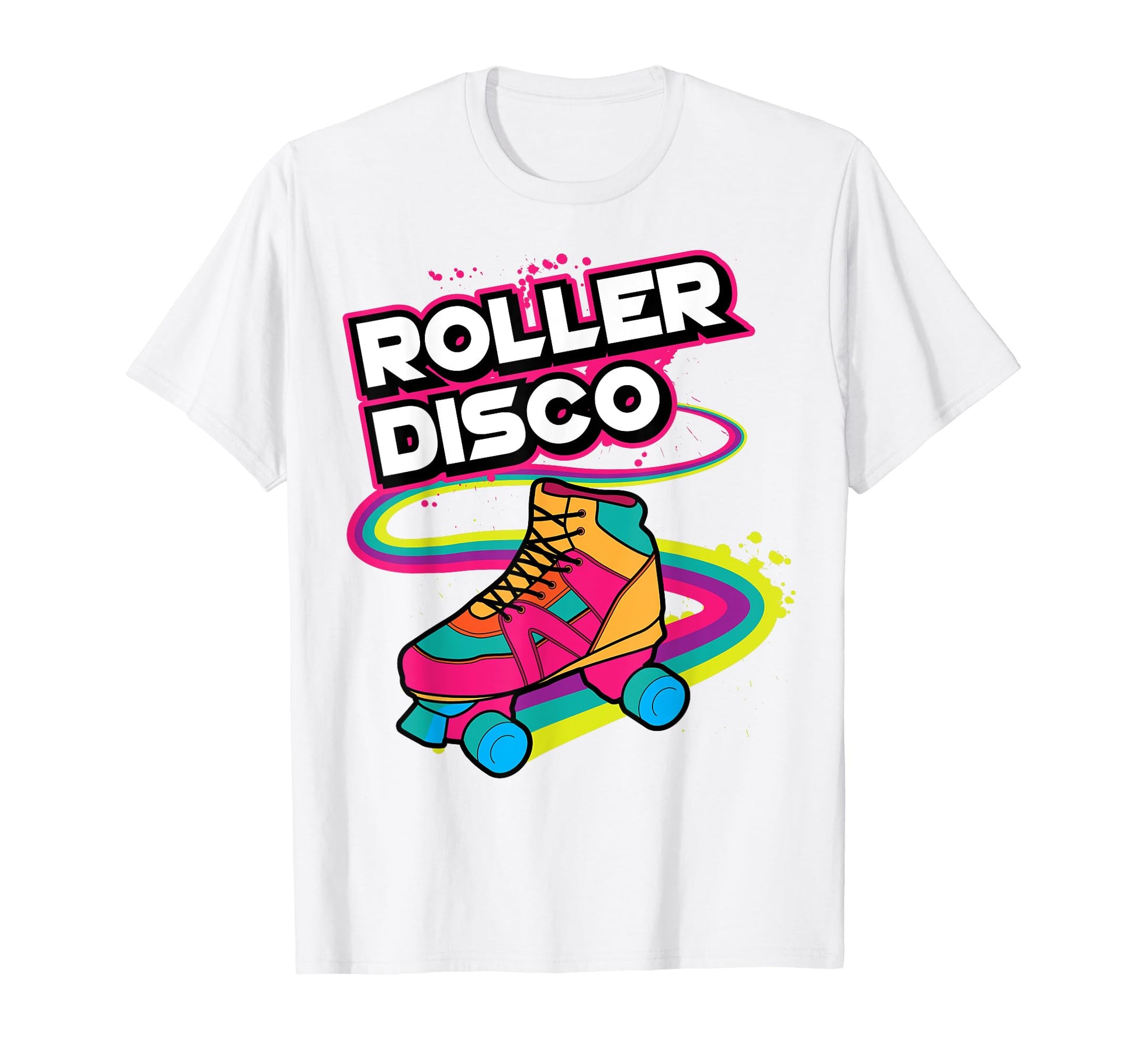 Roller Disco Skaters Funny Gift T-Shirt - Streetwear Style for Adults - T-Shirt, Sweatshirt, Hoodie