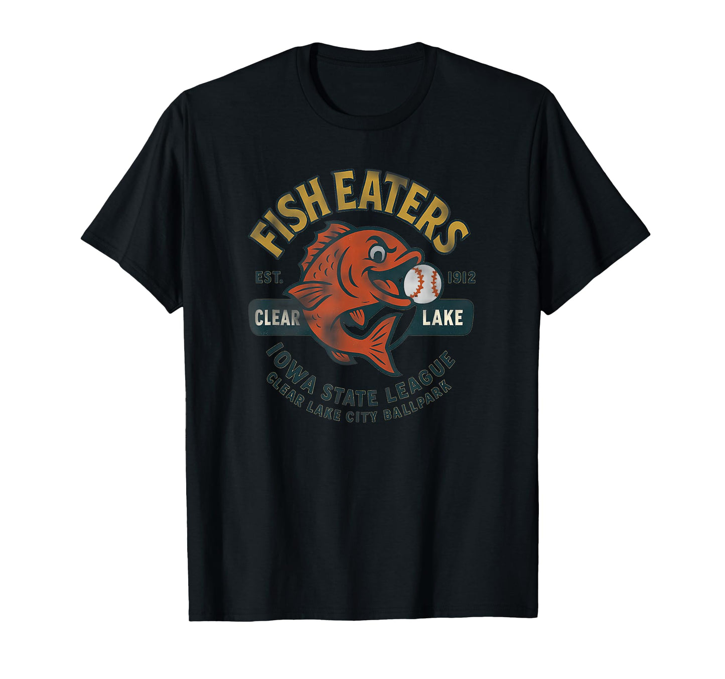 Iowa Fish Eaters Defunct T-Shirt - Casual Everyday Wear for Adults - T-Shirt, Sweatshirt, Hoodie