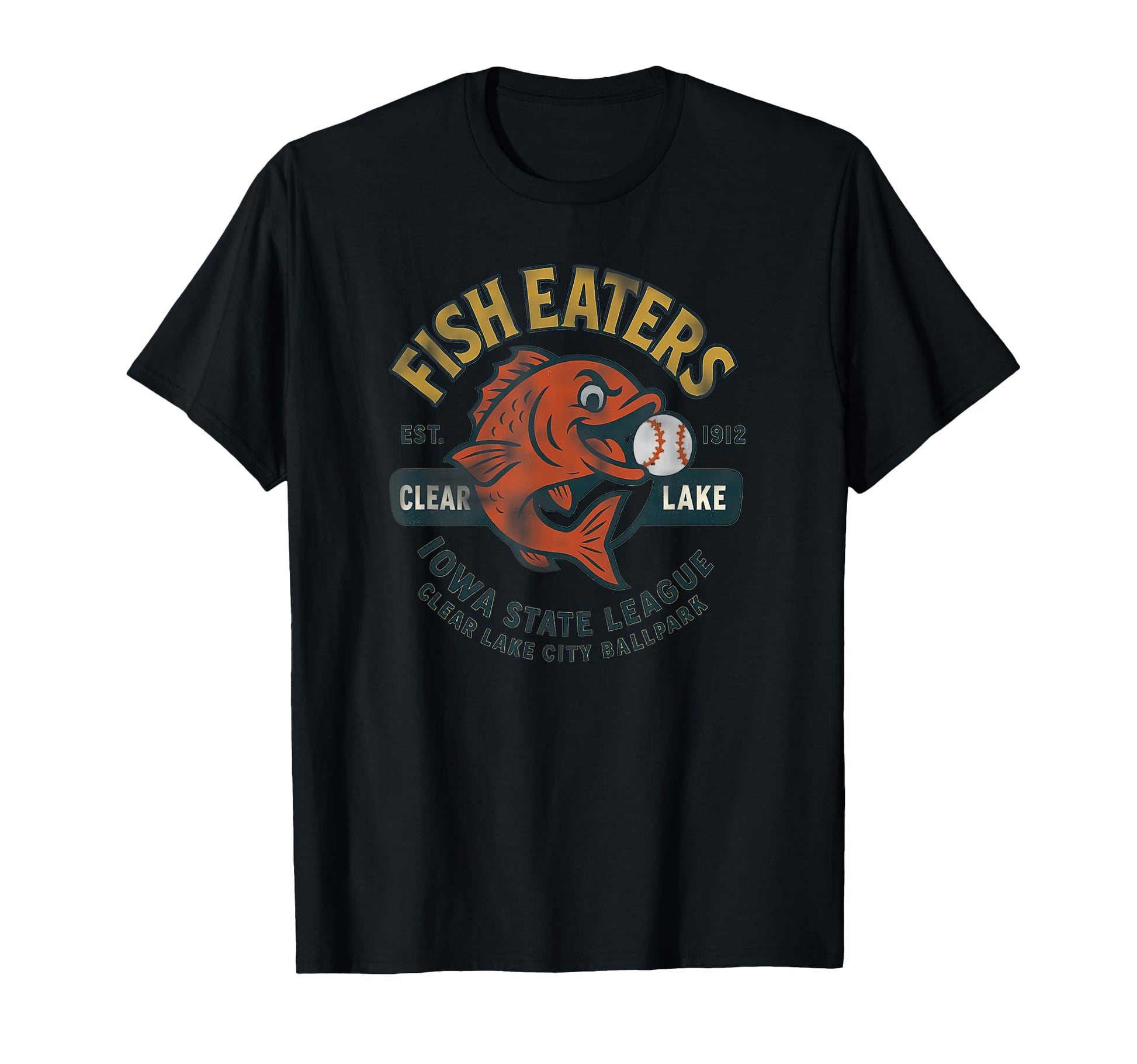 Iowa Fish Eaters Defunct T-Shirt - Casual Everyday Wear for Adults - T-Shirt, Sweatshirt, Hoodie