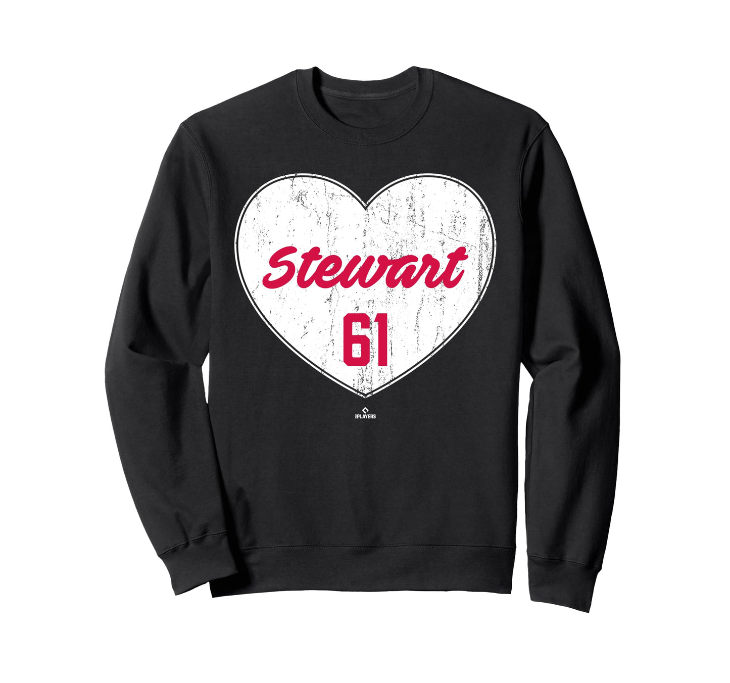 Distressed Heart Brock Stewart Minnesota Sweatshirt - Graphic Print Unisex - T-Shirt, Sweatshirt, Hoodie