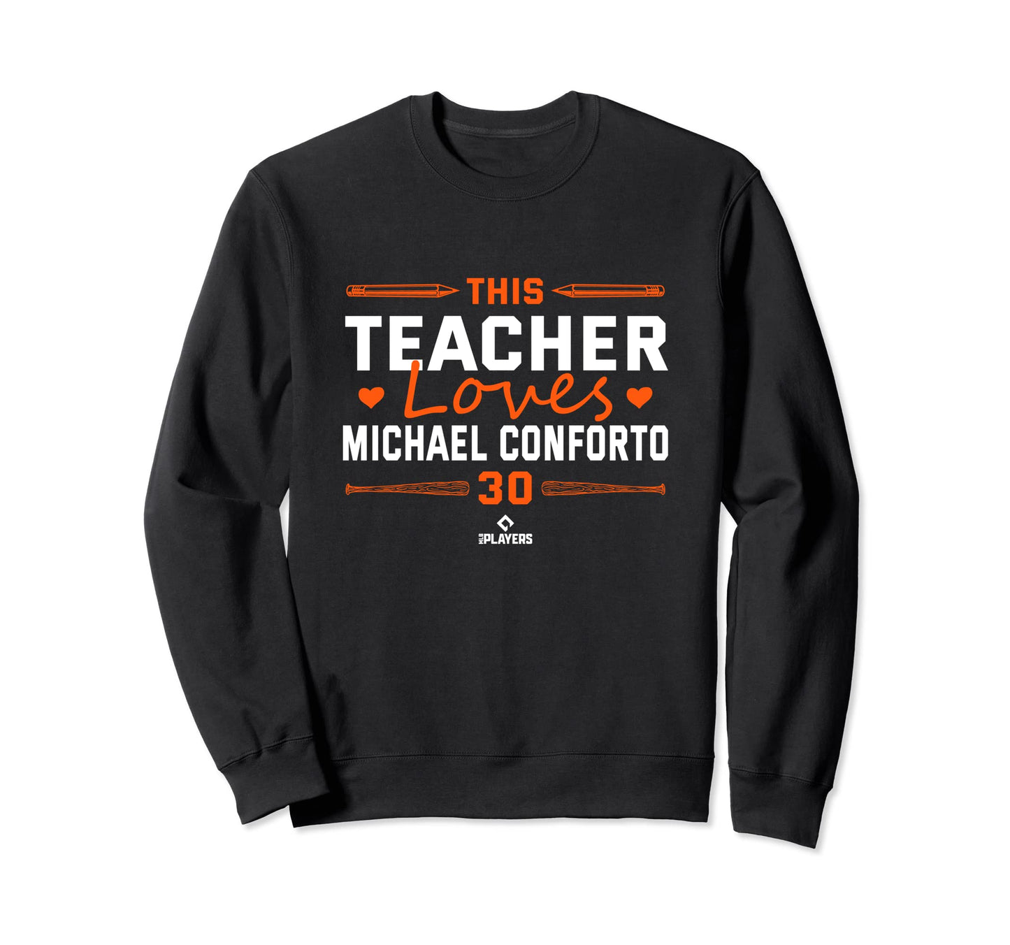 This Teacher Loves Michael Sweatshirt - Fun Novelty Design Men Women - T-Shirt, Sweatshirt, Hoodie