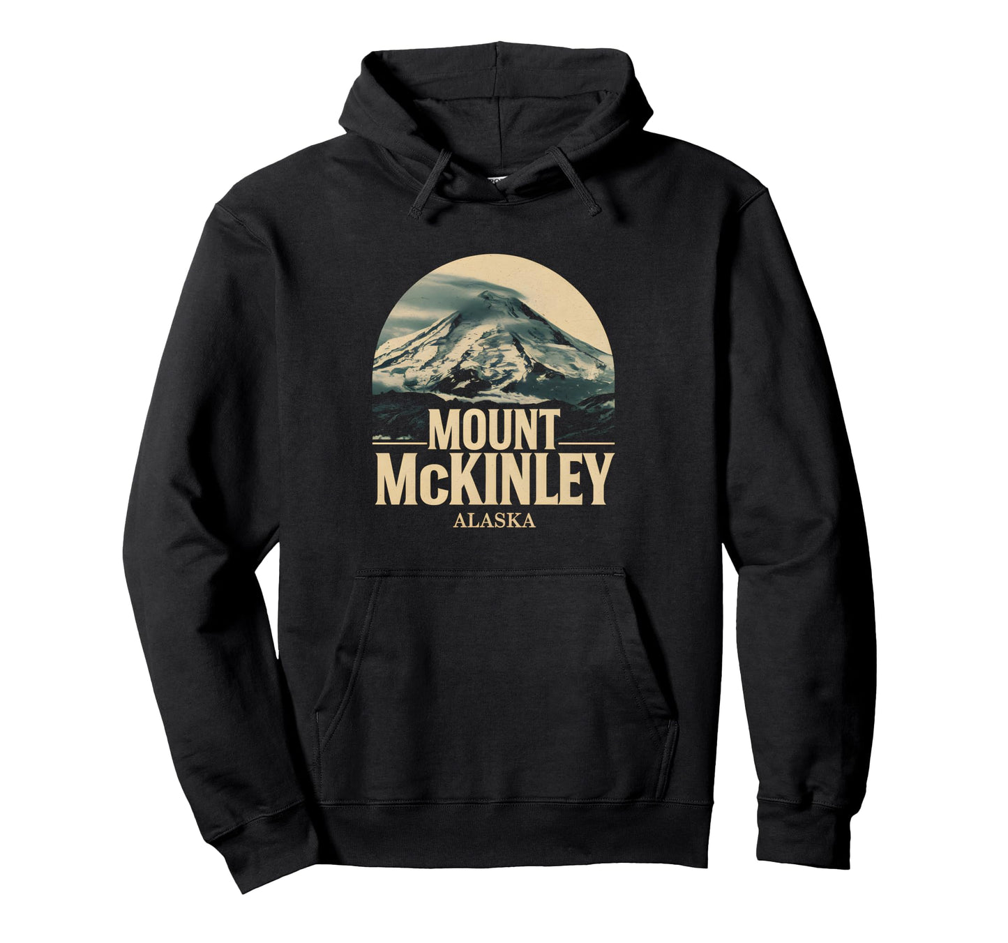 Mount Mckinley National Park Alaska Hoodie - Trendy Graphic Unisex - T-Shirt, Sweatshirt, Hoodie