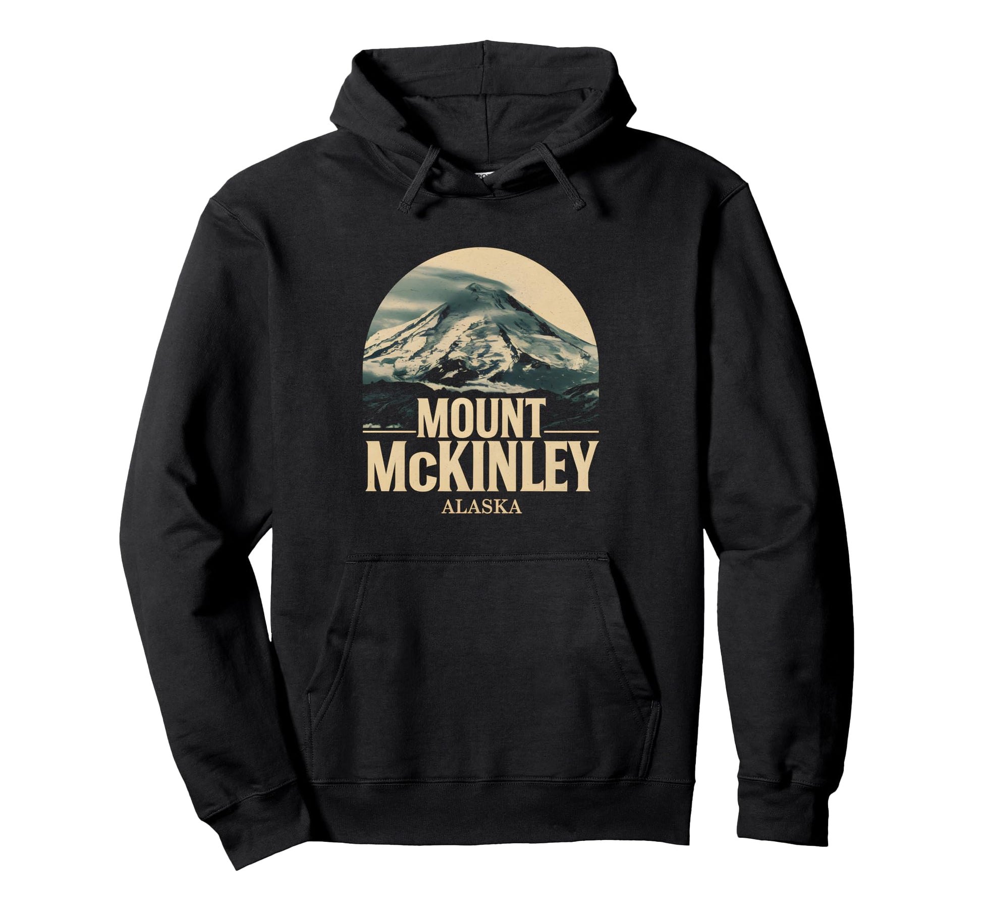 Mount Mckinley National Park Alaska Hoodie - Trendy Graphic Unisex - T-Shirt, Sweatshirt, Hoodie
