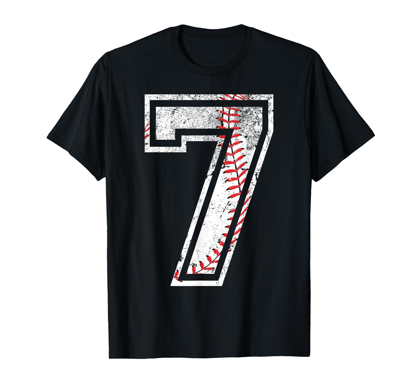 Happy 7Th Birthday Squad Baseball Crew T-Shirt - Graphic Print for Adults - T-Shirt, Sweatshirt, Hoodie