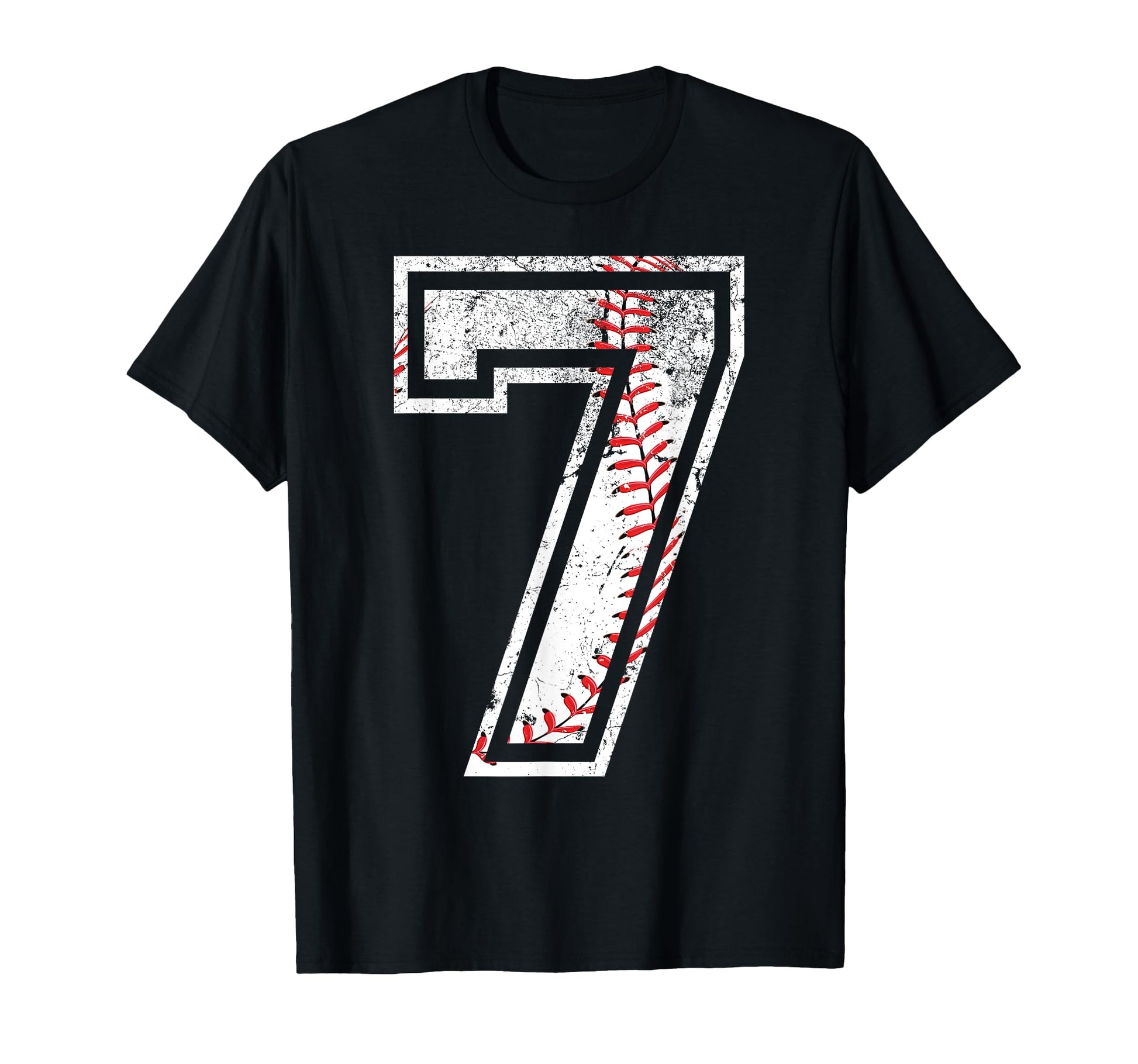 Happy 7Th Birthday Squad Baseball Crew T-Shirt - Graphic Print for Adults - T-Shirt, Sweatshirt, Hoodie
