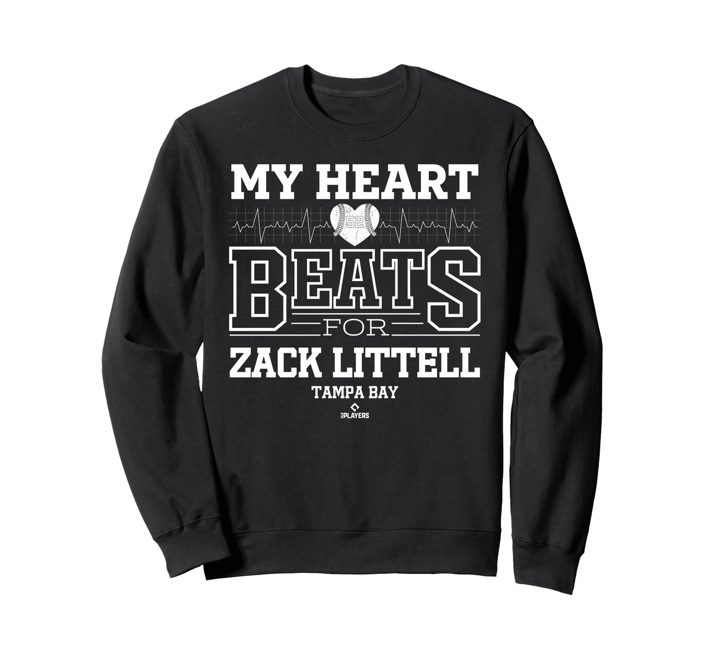 My Heart Beats Zack Littell Tampa Sweatshirt - Casual Everyday Wear Unisex - T-Shirt, Sweatshirt, Hoodie