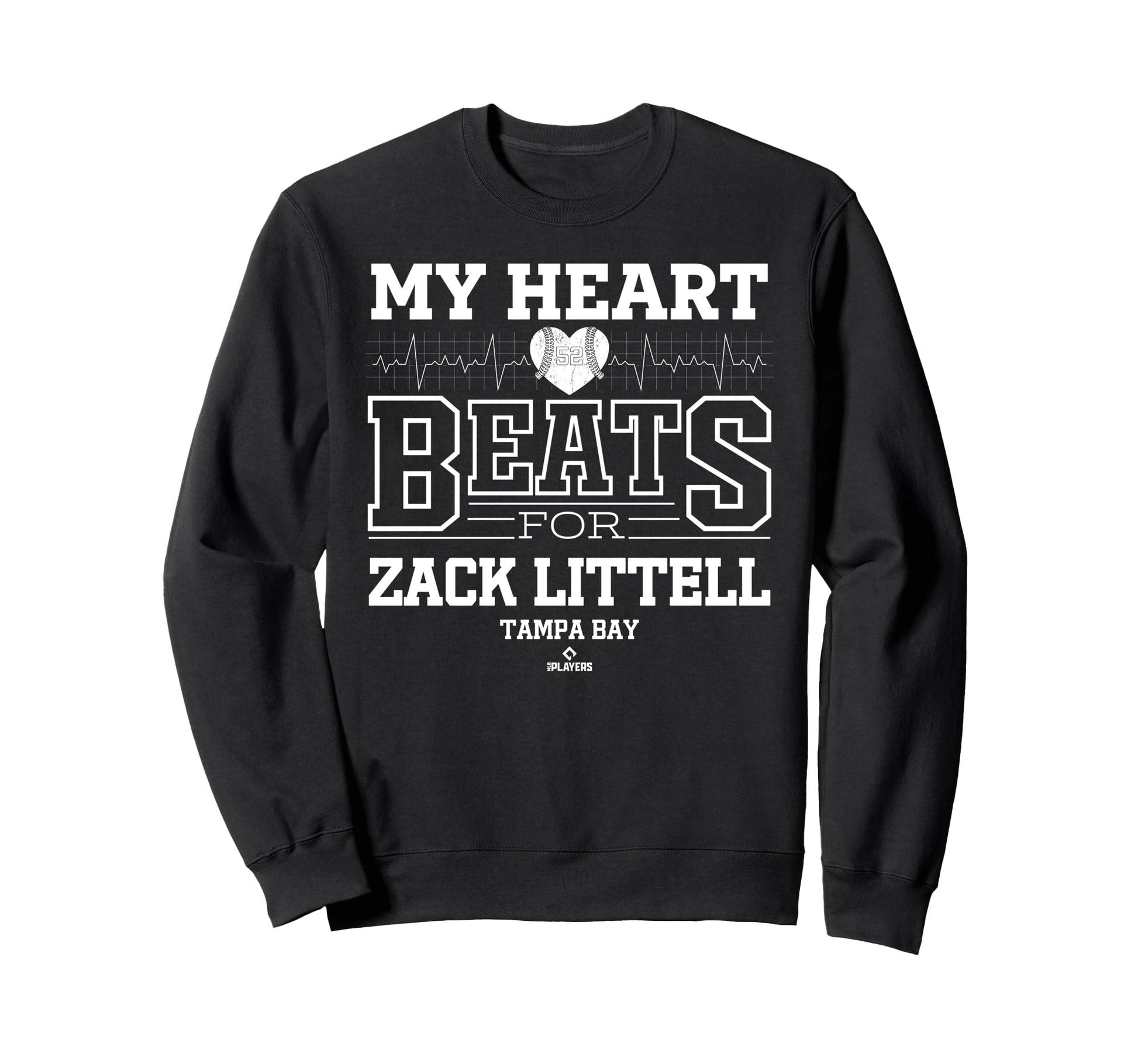 My Heart Beats Zack Littell Tampa Sweatshirt - Casual Everyday Wear Unisex - T-Shirt, Sweatshirt, Hoodie