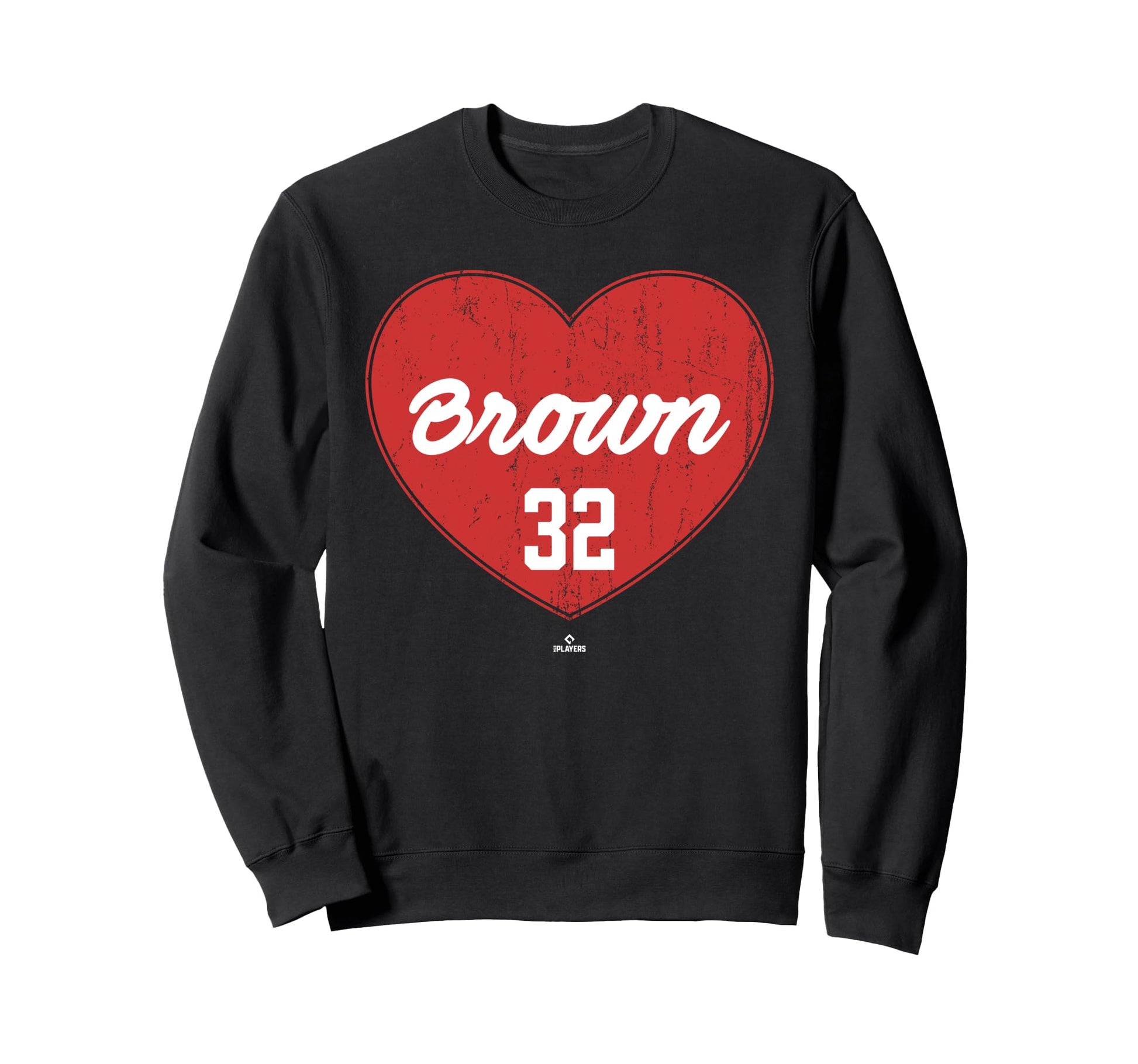 Distressed Heart Ben Brown Sweatshirt - Aesthetic Graphic Men Women - T-Shirt, Sweatshirt, Hoodie