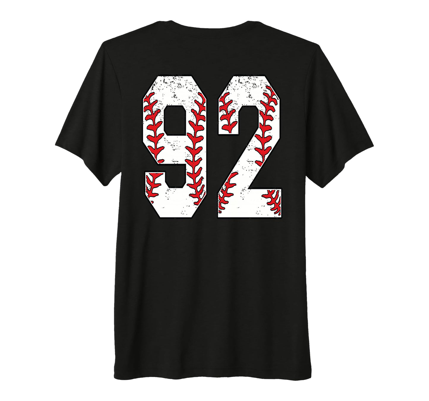 Number 92 Baseball Jersey Number 92 T-Shirt - Streetwear Style Men Women - T-Shirt, Sweatshirt, Hoodie