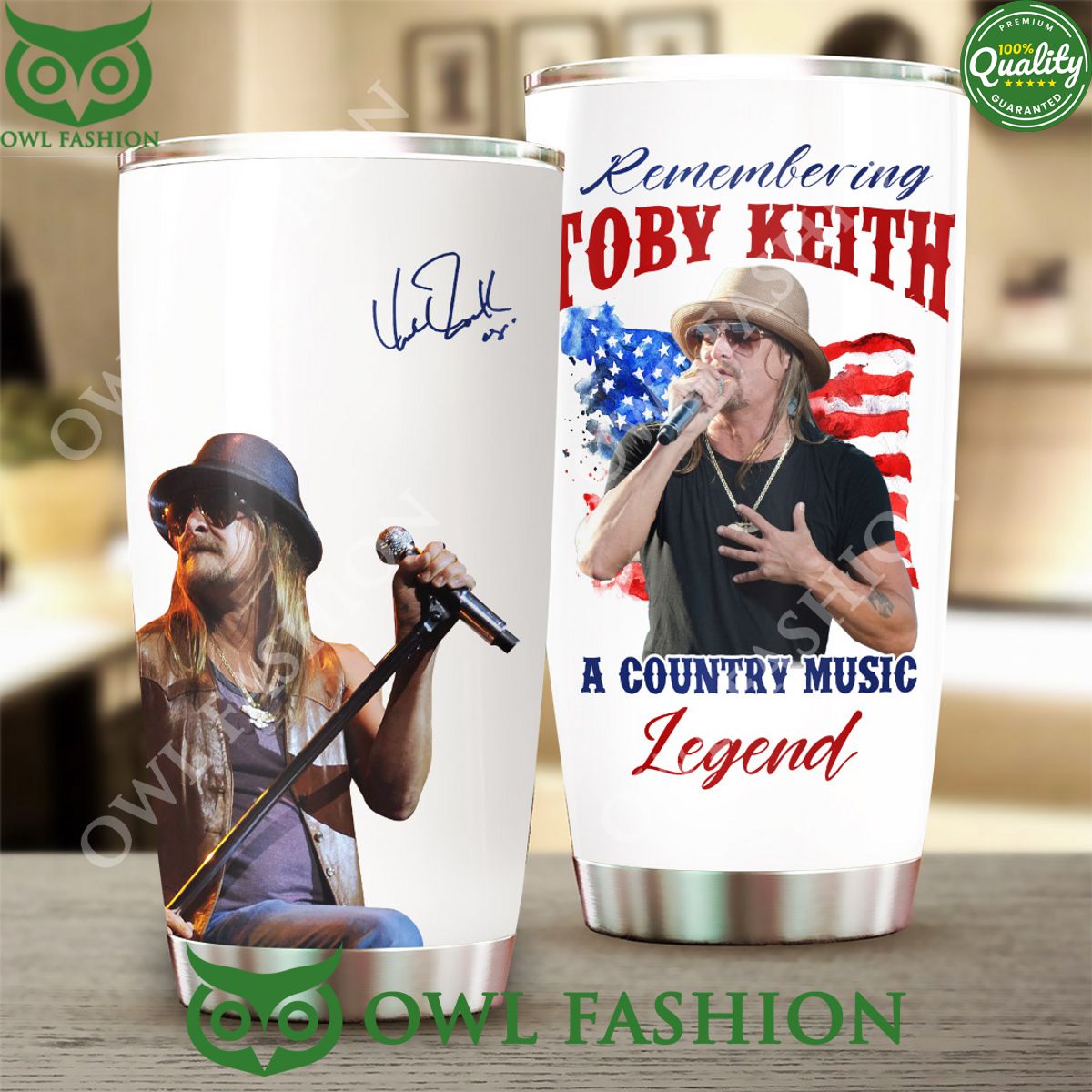 Toby Keith Remembering A Country Music Legent Tumbler - Adult & Kids T-Shirts, Sweatshirts & Hoodies apparel design preview 1