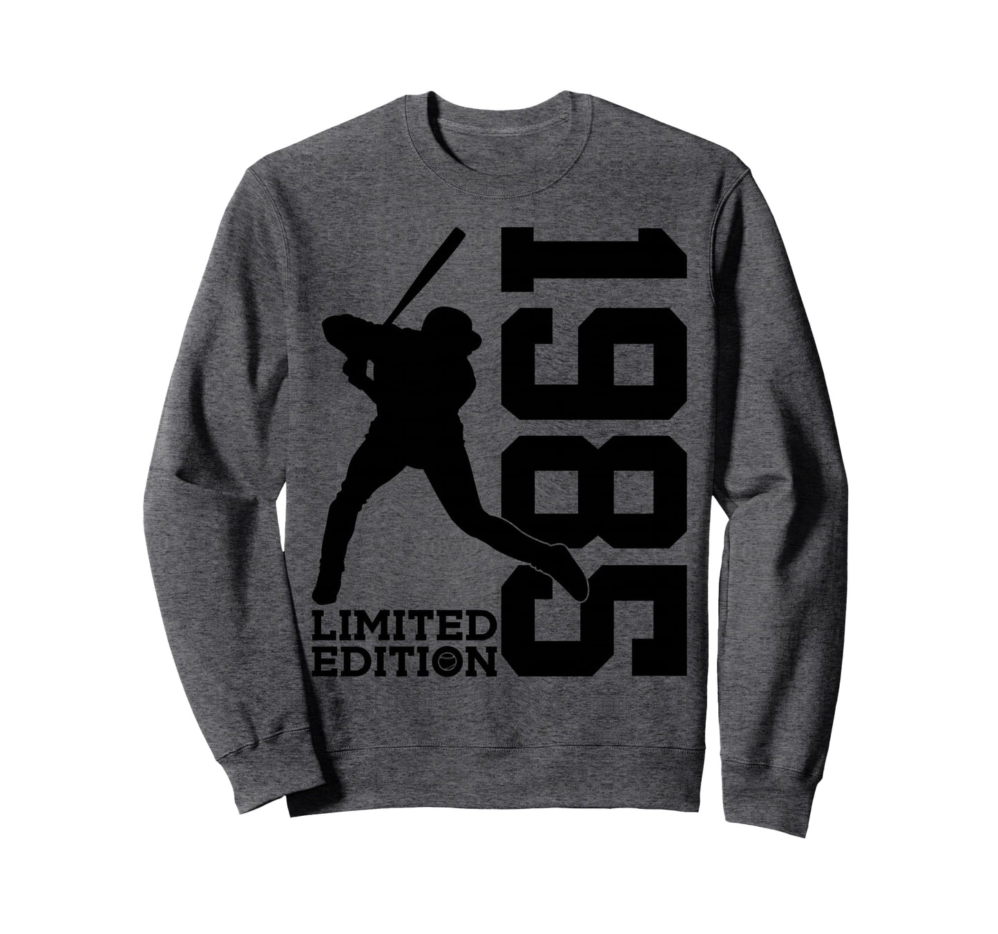 41St Birthday Baseball 1985 Sweatshirt - Graphic Print Men Women - T-Shirt, Sweatshirt, Hoodie
