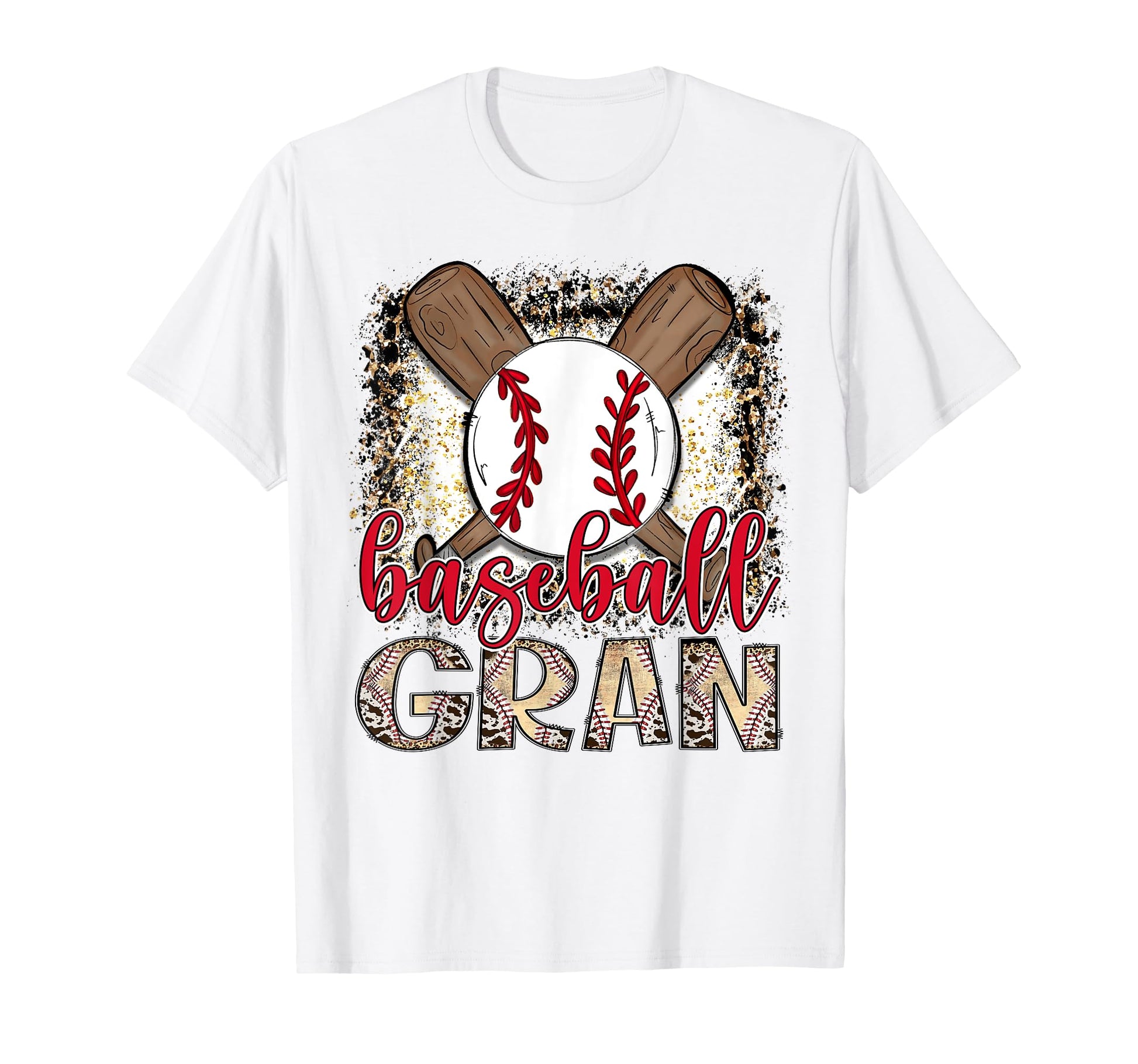 Baseball Gran Leopard Proud Ball Gran T-Shirt - Unique Graphic Men Women - T-Shirt, Sweatshirt, Hoodie