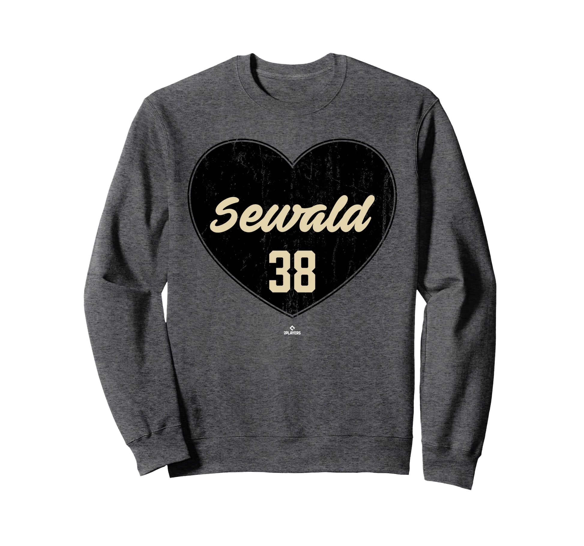 Distressed Heart Paul Sewald Sweatshirt - Fun Novelty Design for Adults - T-Shirt, Sweatshirt, Hoodie