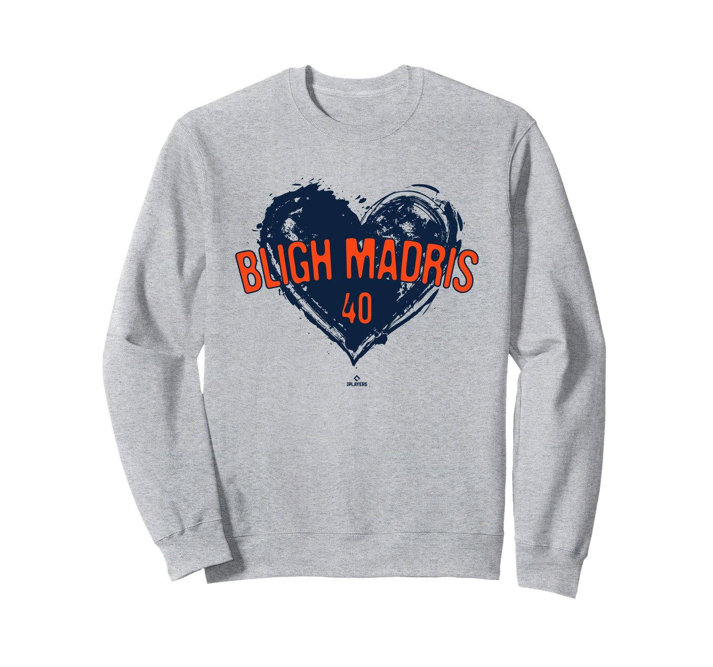 Distressed Heart Bligh Madris Sweatshirt - Trendy Graphic for Adults - T-Shirt, Sweatshirt, Hoodie