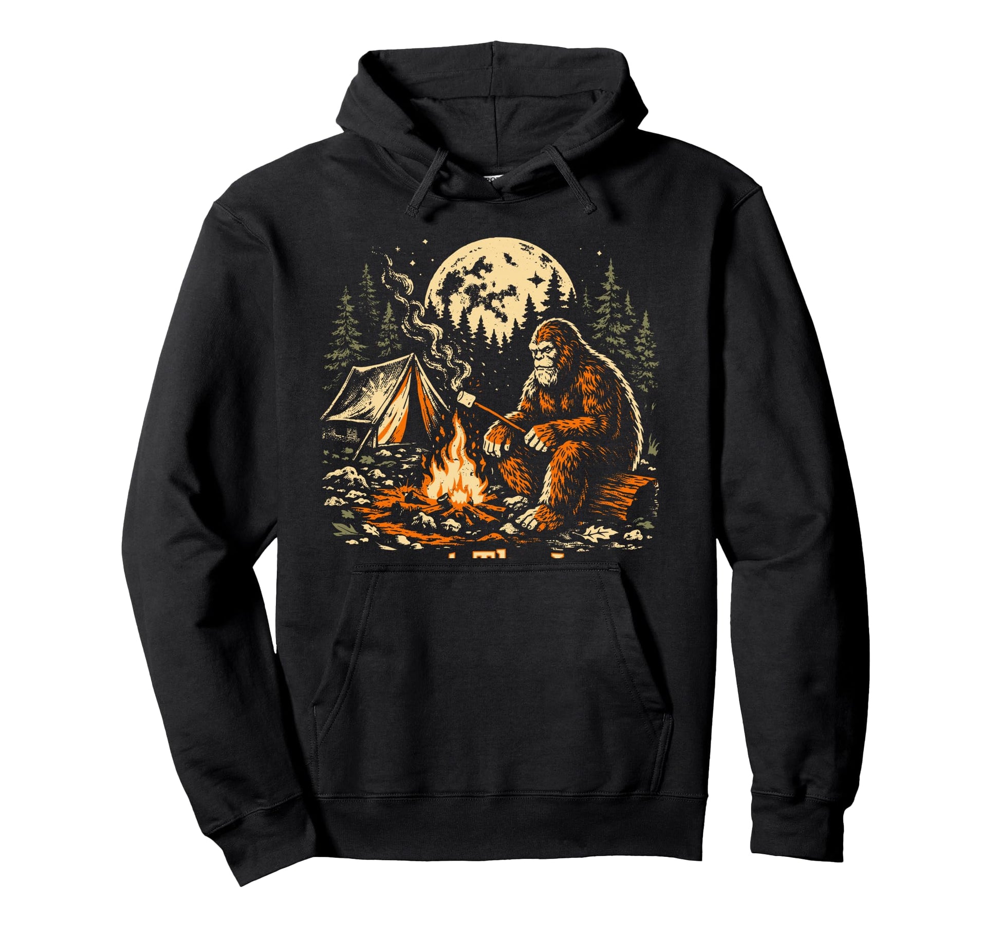 Support Locals Bigfoot Camping National Hoodie - Unique Graphic Men Women - T-Shirt, Sweatshirt, Hoodie