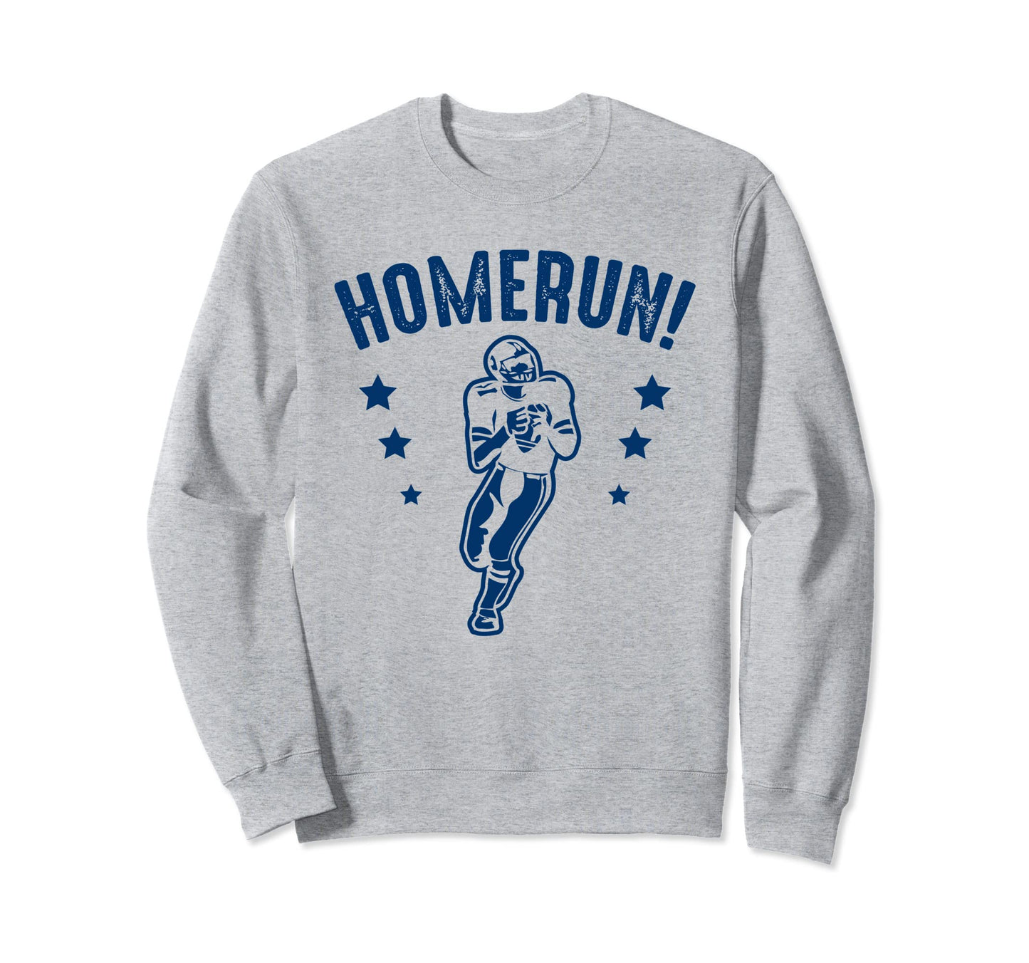 Homerun Football Baseball Mix Wrong Sweatshirt - Unique Graphic for Adults - T-Shirt, Sweatshirt, Hoodie