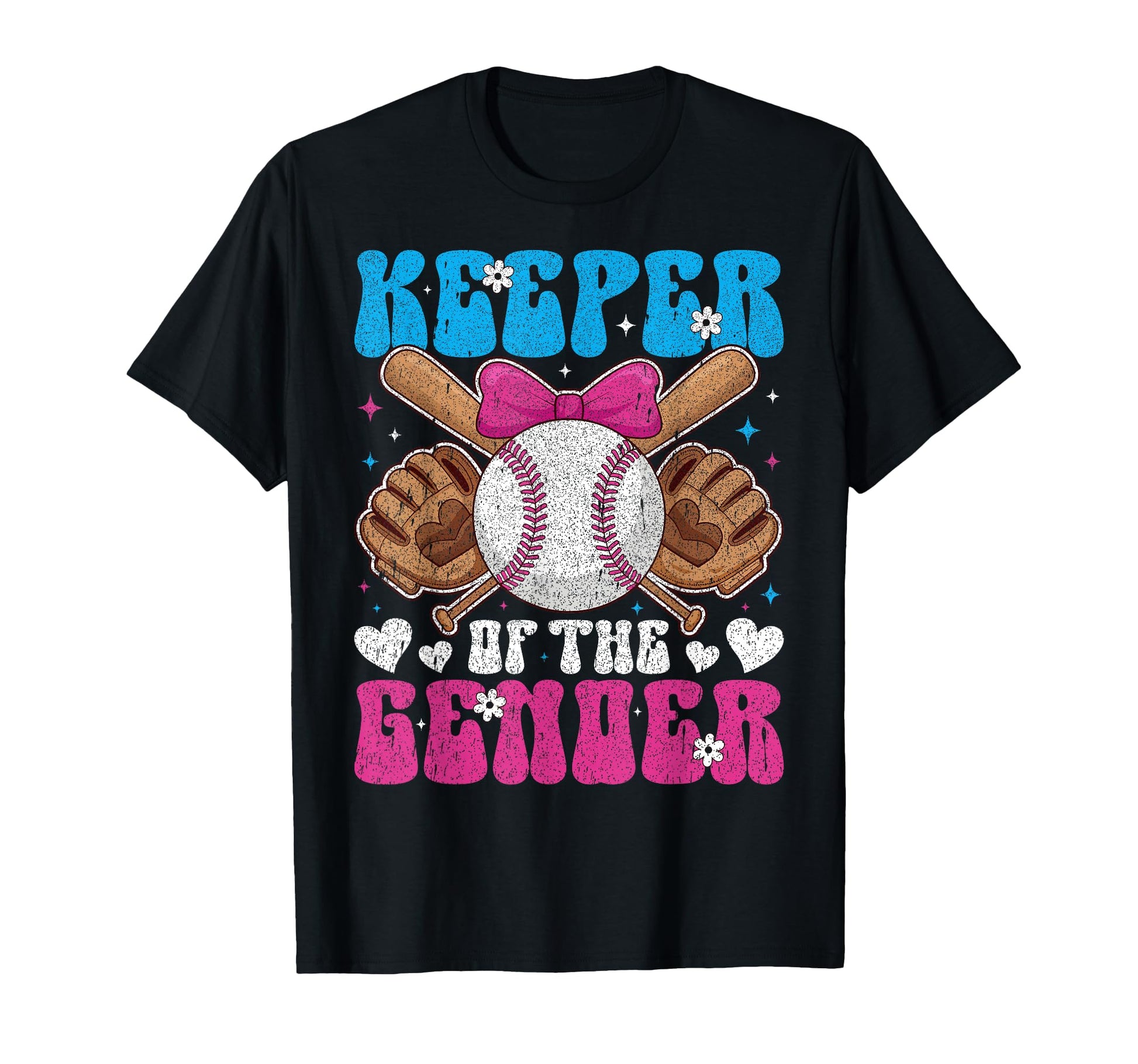 Keeper Gender Baseball Or Bows Gender T-Shirt - Aesthetic Graphic Unisex - T-Shirt, Sweatshirt, Hoodie