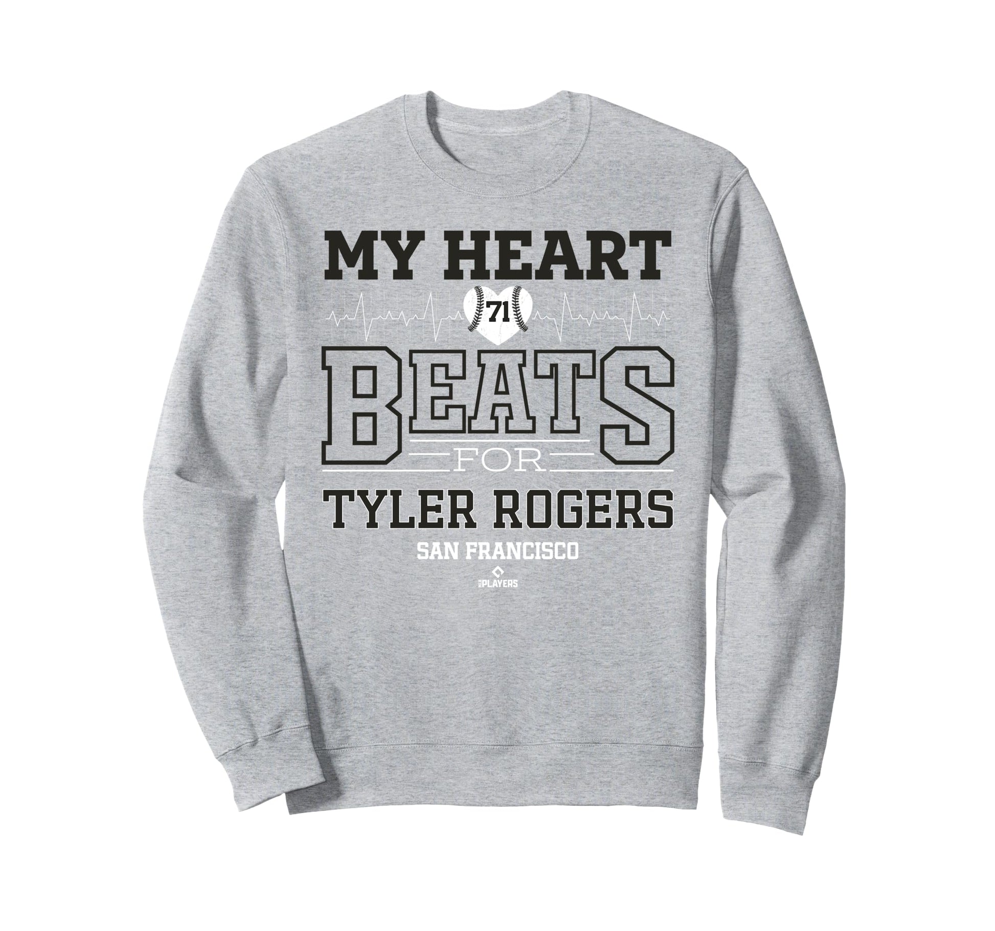 My Heart Beats Tyler Rogers Sweatshirt - Casual Everyday Wear Men Women - T-Shirt, Sweatshirt, Hoodie