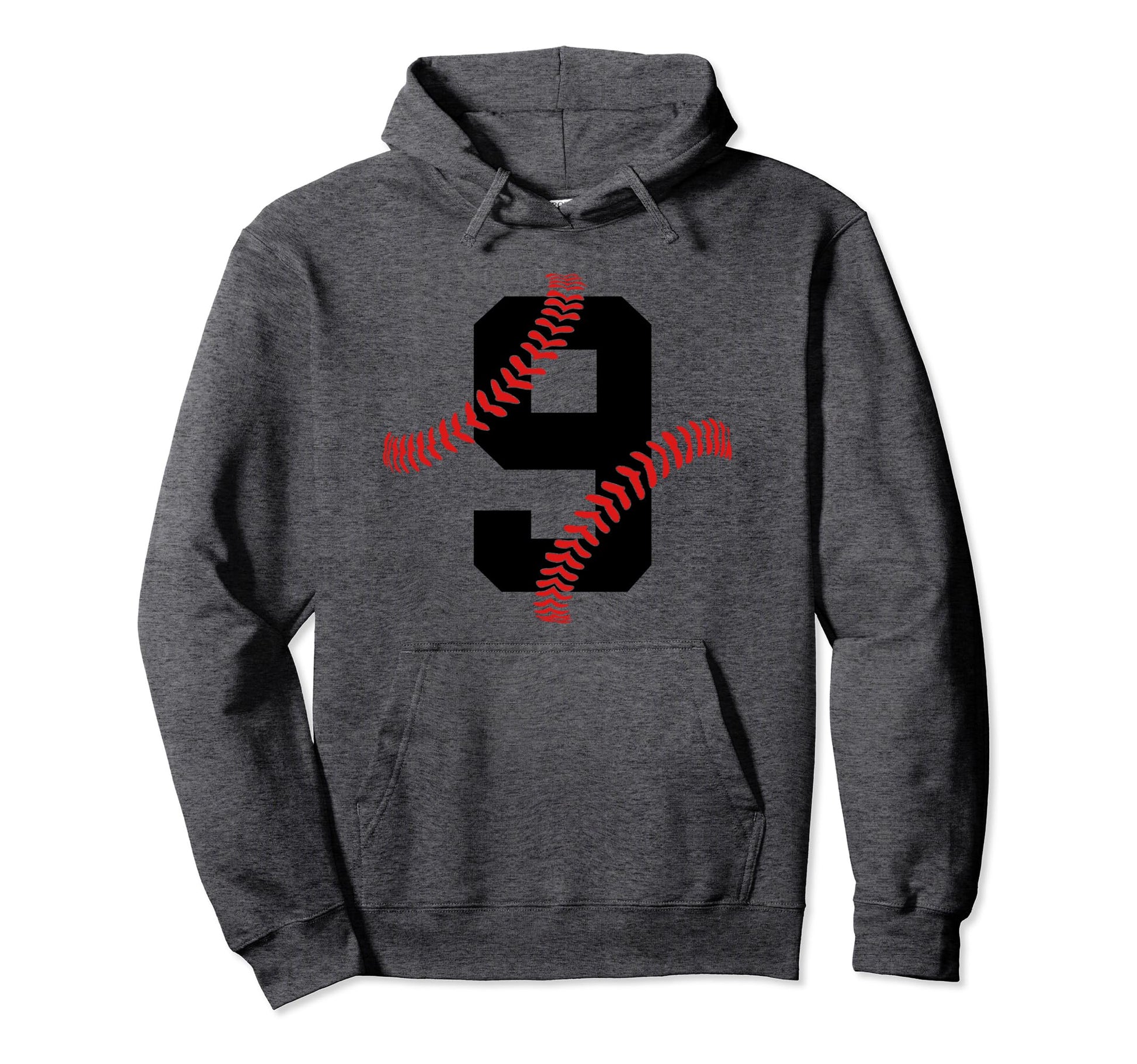 9 Years Baseball 9Th Birthday Hoodie - Unique Graphic for Adults - T-Shirt, Sweatshirt, Hoodie