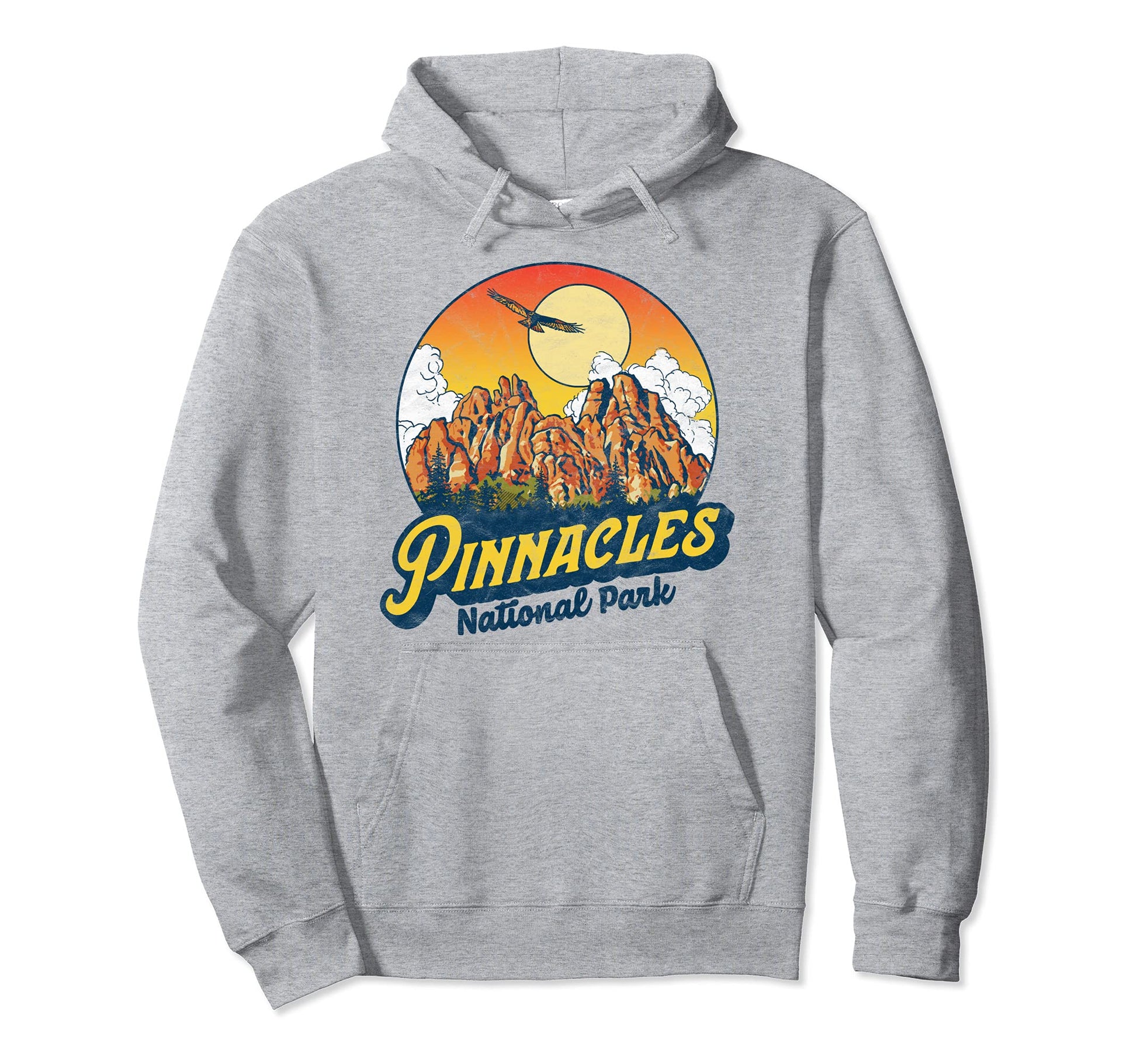Pinnacles National Park California Hoodie - Streetwear Style for Adults - T-Shirt, Sweatshirt, Hoodie