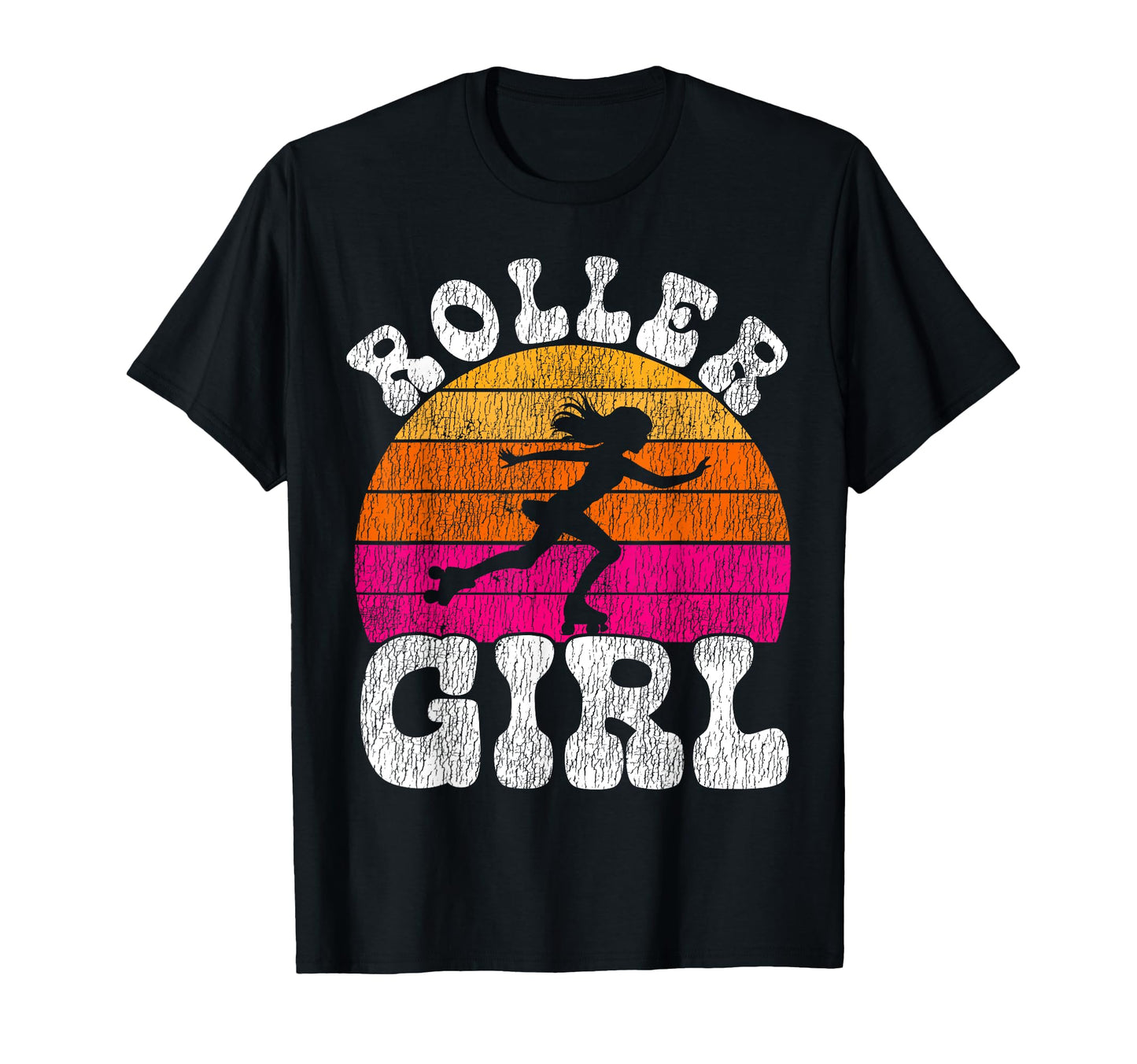 Roller Skating Skate 1970S Roller T-Shirt - Trendy Graphic Unisex - T-Shirt, Sweatshirt, Hoodie