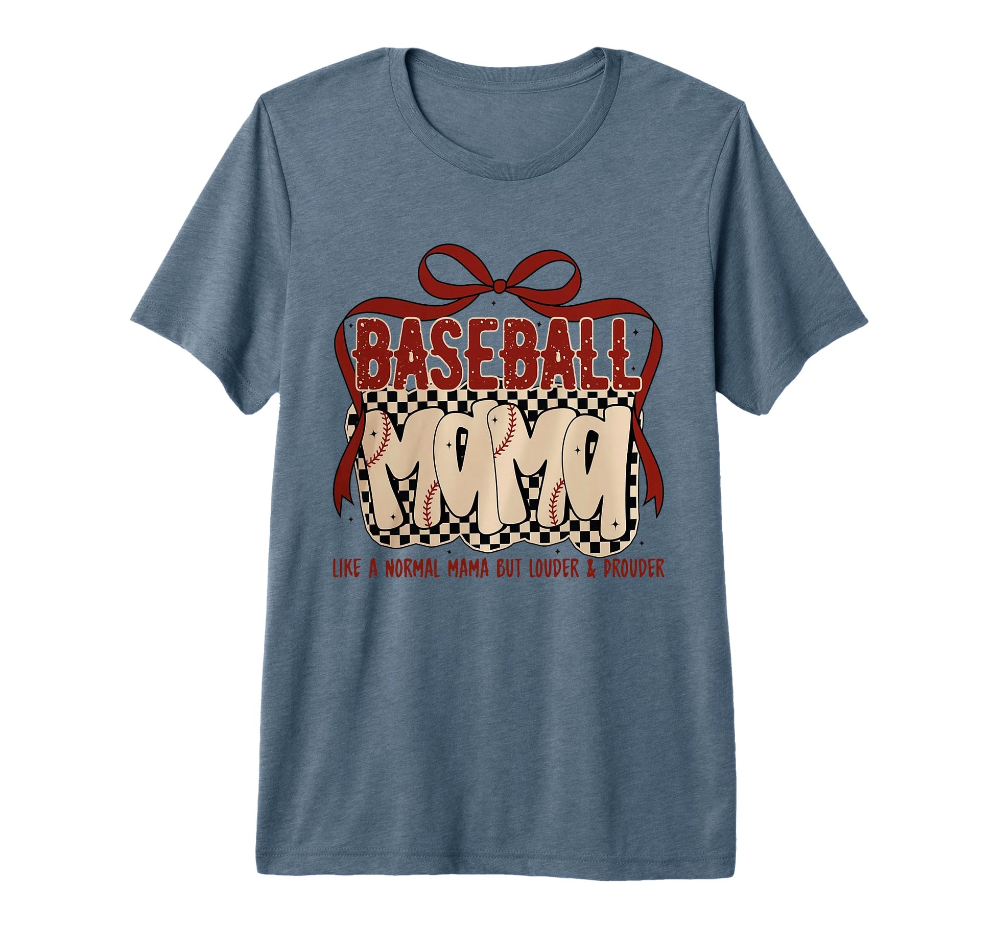 Baseball Mama Like Normal Mama T-Shirt - Casual Everyday Wear Unisex - T-Shirt, Sweatshirt, Hoodie