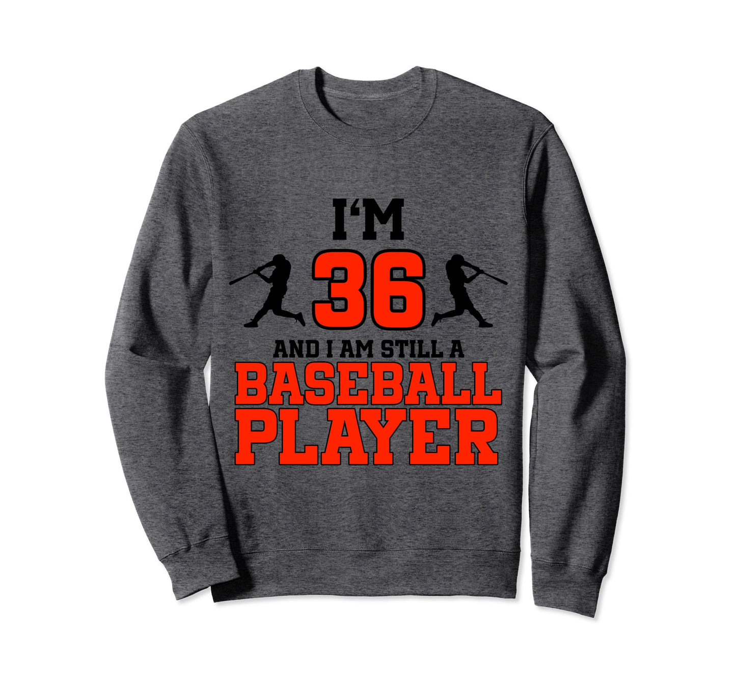 36Th Birthday Baseball 36 Years Old Sweatshirt - Unique Graphic Men Women - T-Shirt, Sweatshirt, Hoodie
