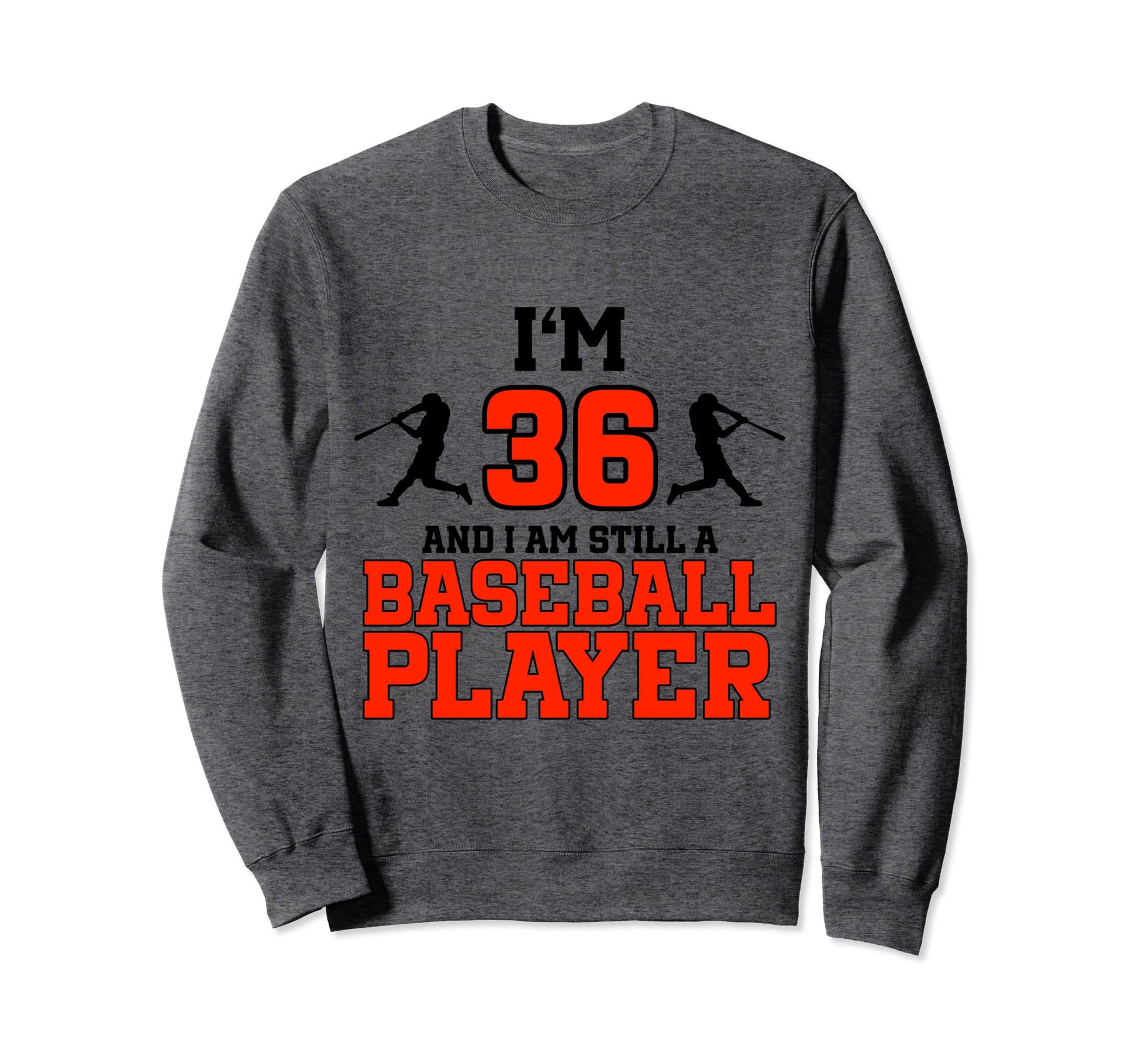 36Th Birthday Baseball 36 Years Old Sweatshirt - Unique Graphic Men Women - T-Shirt, Sweatshirt, Hoodie