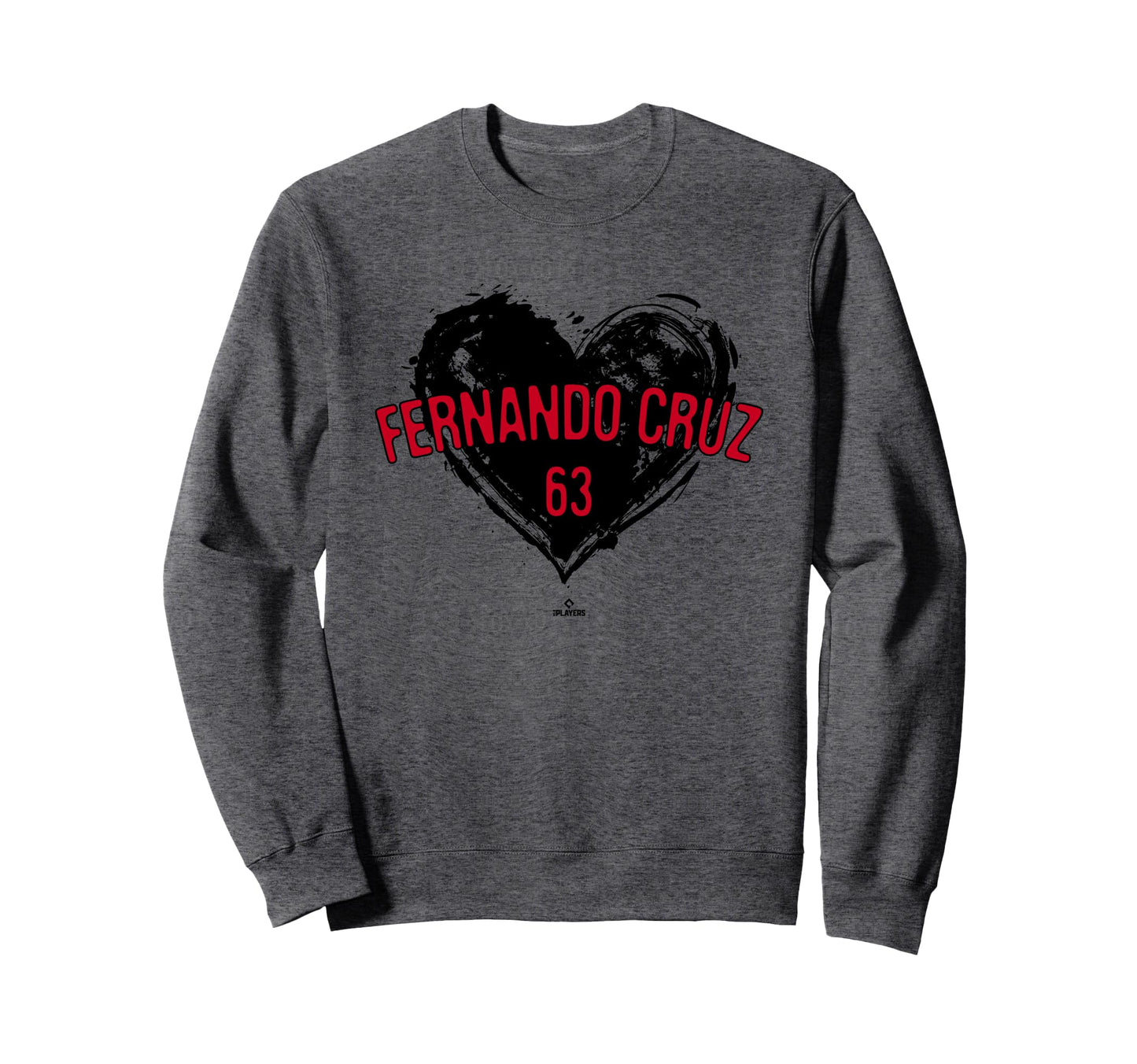 Distressed Heart Fernando Cruz Sweatshirt - Fun Novelty Design Unisex - T-Shirt, Sweatshirt, Hoodie