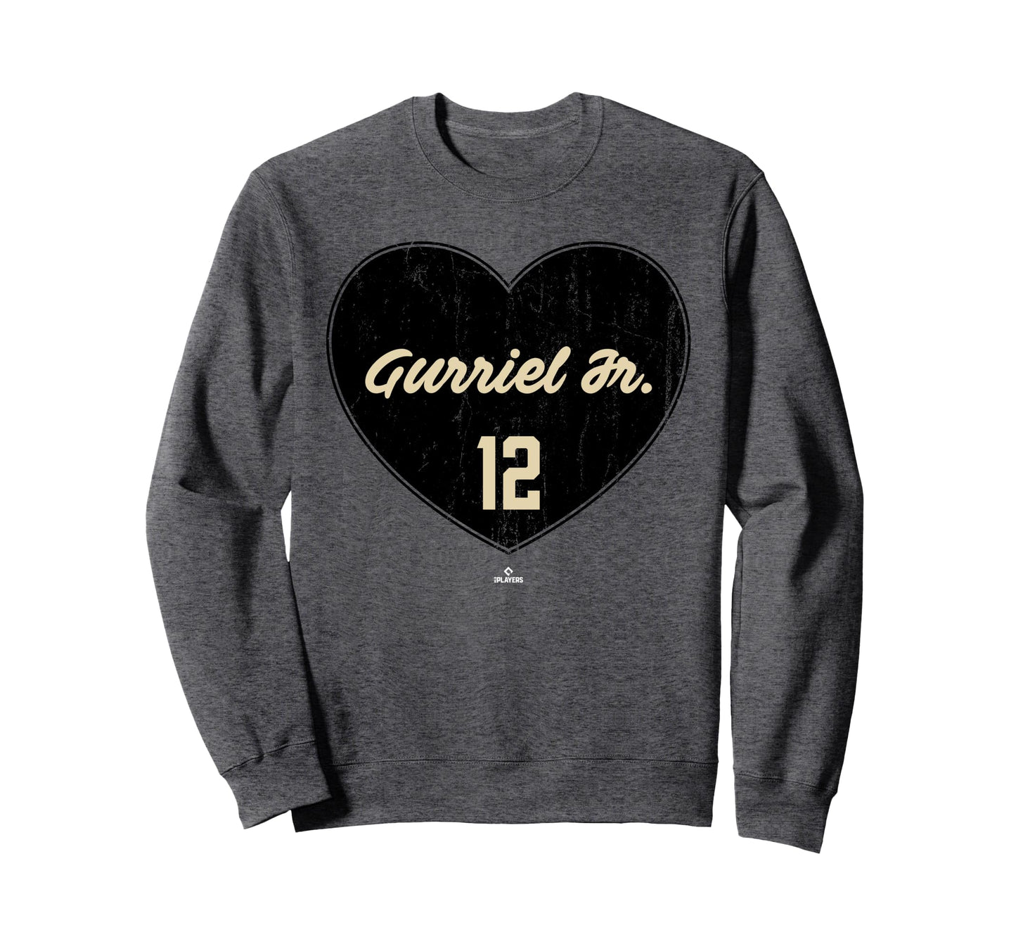 Distressed Heart Lourdes Gurriel Jr Sweatshirt - Trendy Graphic Men Women - T-Shirt, Sweatshirt, Hoodie