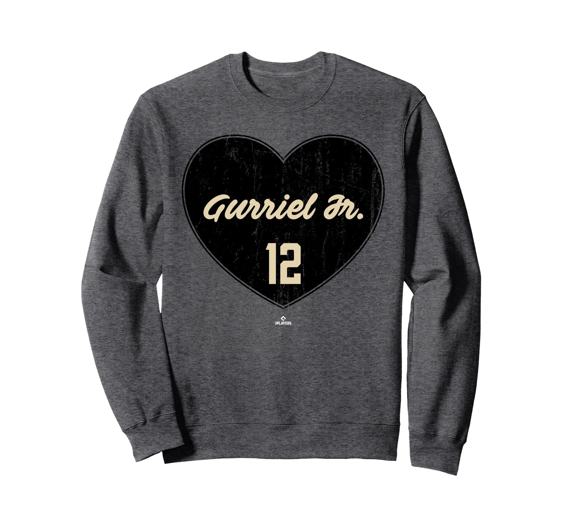 Distressed Heart Lourdes Gurriel Jr Sweatshirt - Trendy Graphic Men Women - T-Shirt, Sweatshirt, Hoodie