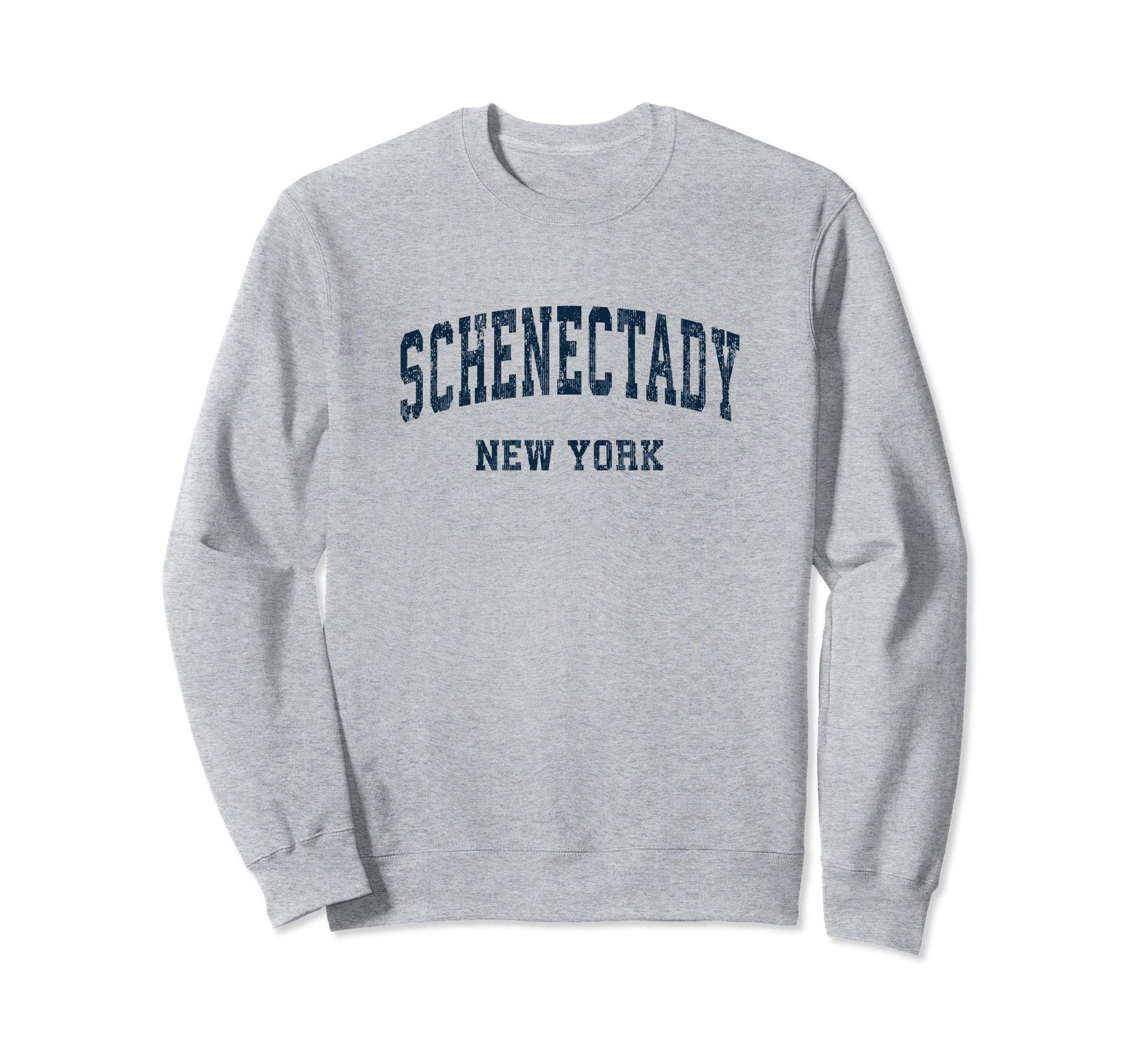 Schenectady New York Ny Varsity Sweatshirt - Fun Novelty Design Men Women - T-Shirt, Sweatshirt, Hoodie