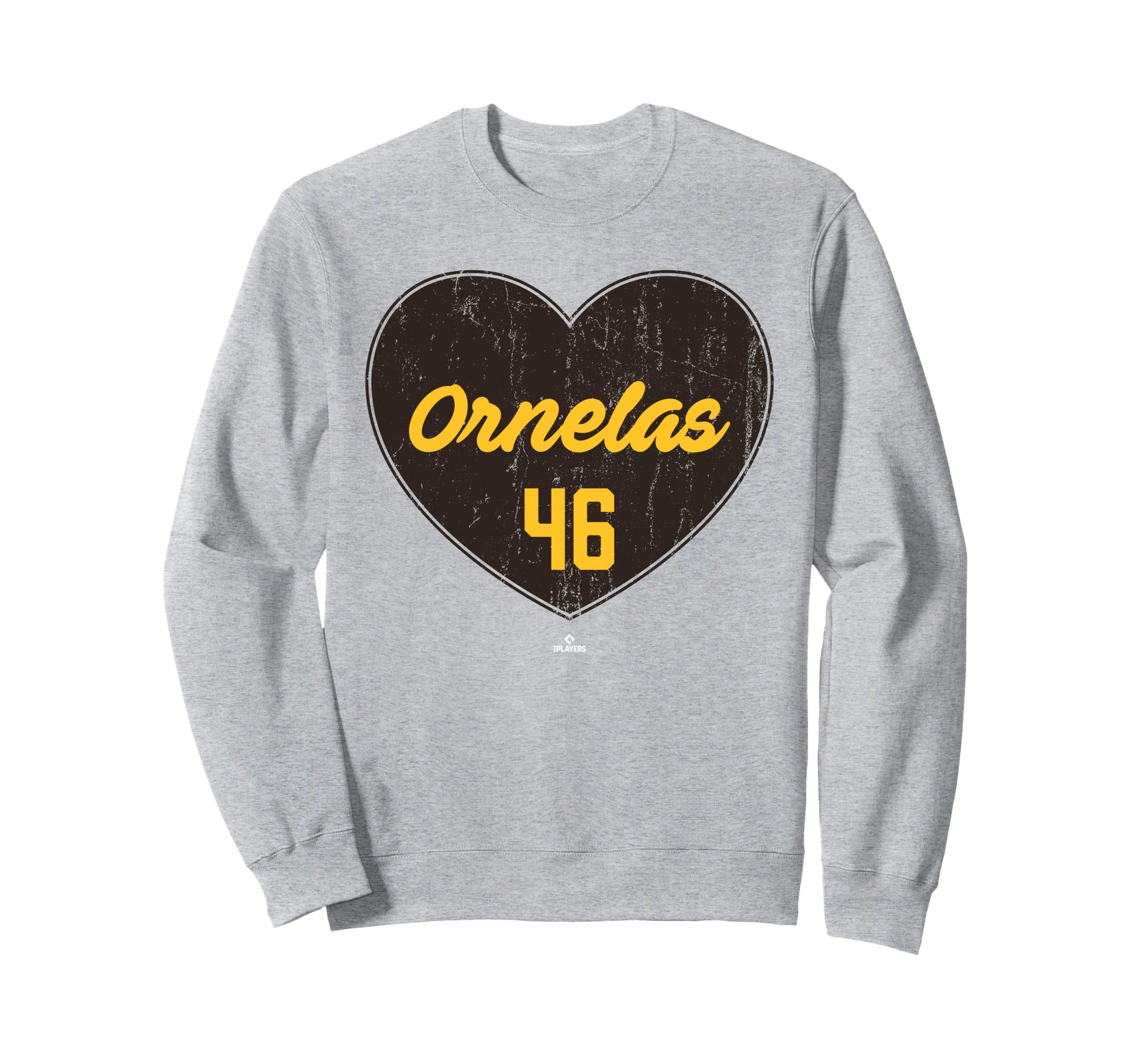 Distressed Heart Tirso Ornelas San Sweatshirt - Fun Novelty Design Unisex - T-Shirt, Sweatshirt, Hoodie