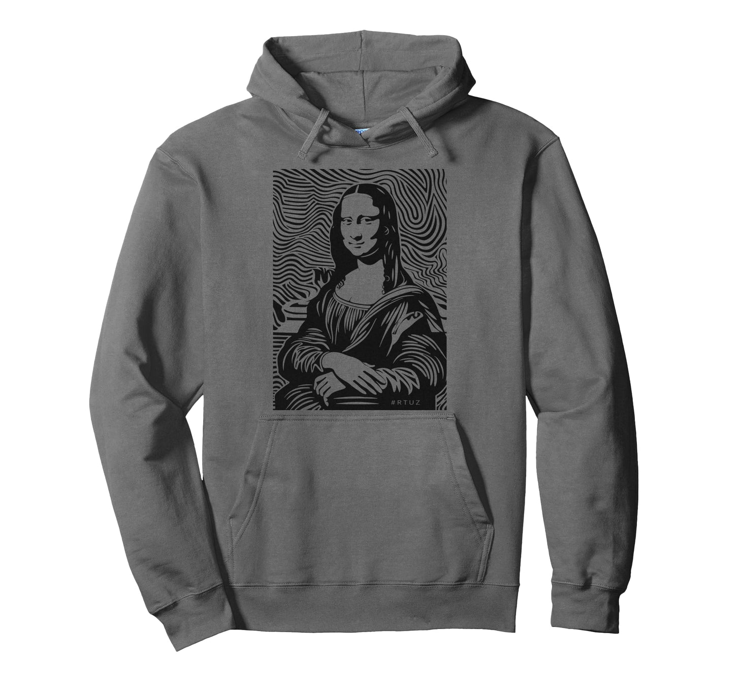 Mona Lisa Aesthetic Y2K Streetwear Hoodie - Fun Novelty Design Unisex - T-Shirt, Sweatshirt, Hoodie