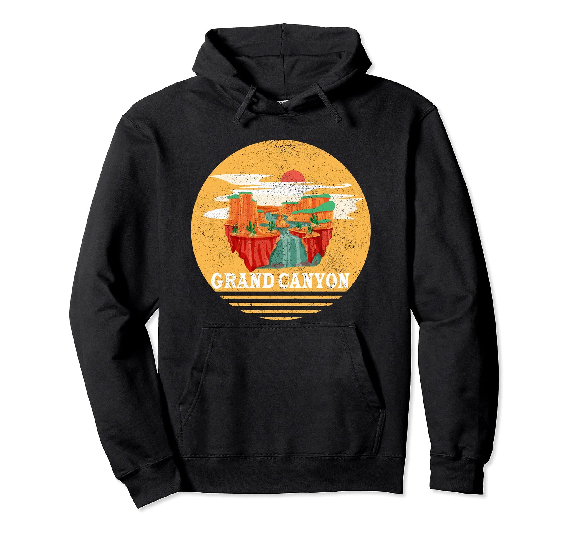 Grand Canyon National Park Arizona Camping Hoodie - Minimalist Print Unisex - T-Shirt, Sweatshirt, Hoodie