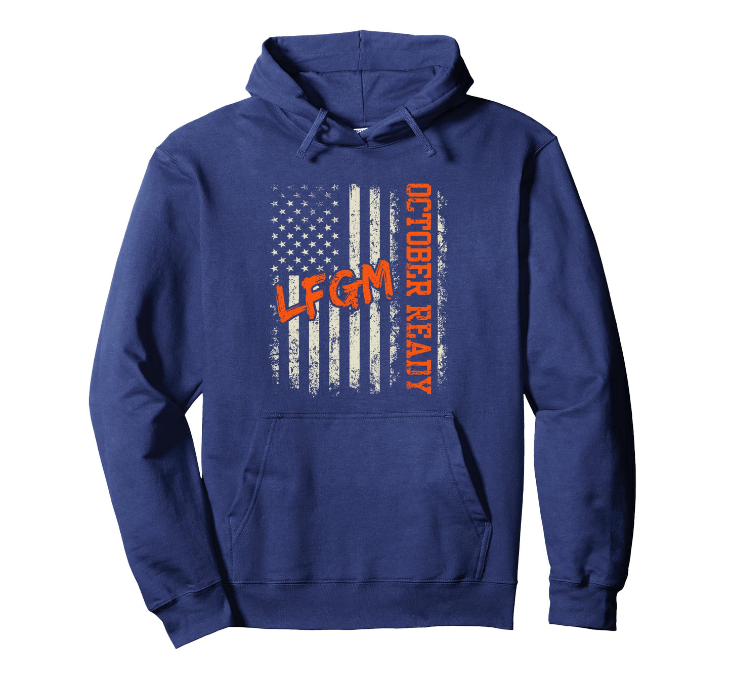 Funny October Ready Lfgm Omg Baseball Fan Hoodie - Unique Graphic Men Women - T-Shirt, Sweatshirt, Hoodie