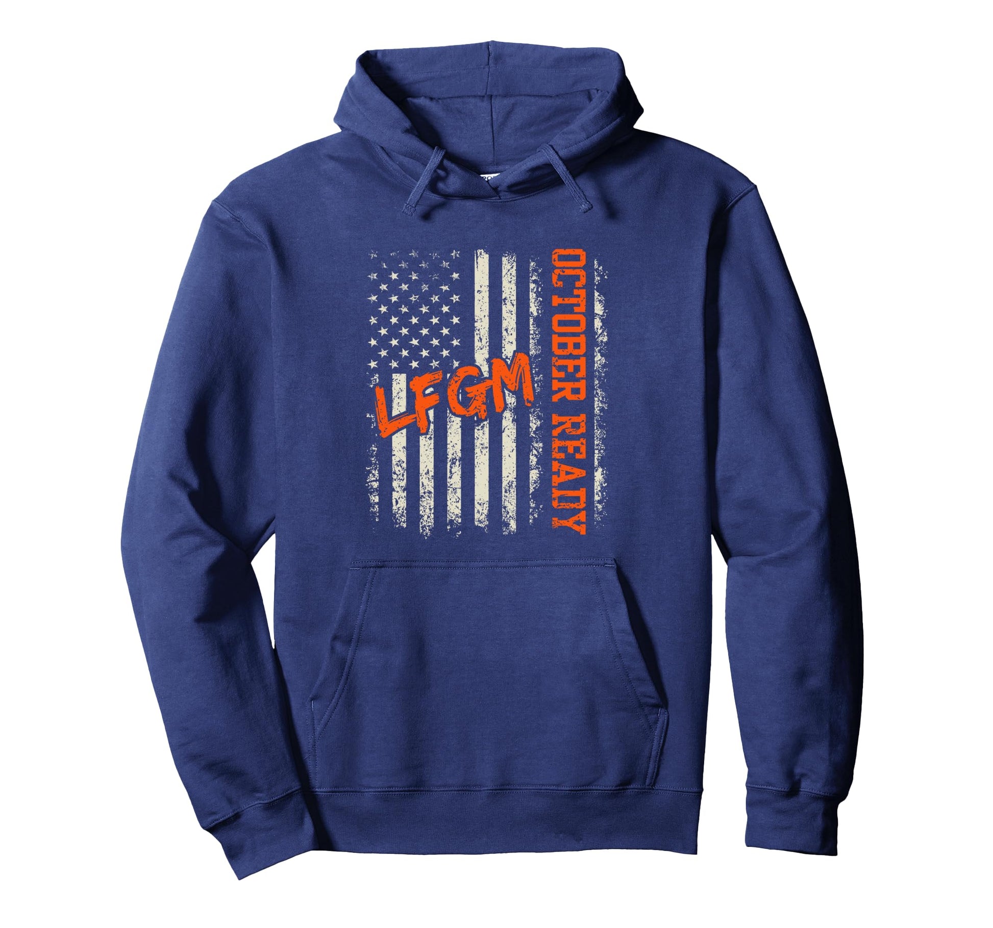 Funny October Ready Lfgm Omg Baseball Fan Hoodie - Unique Graphic Men Women - T-Shirt, Sweatshirt, Hoodie