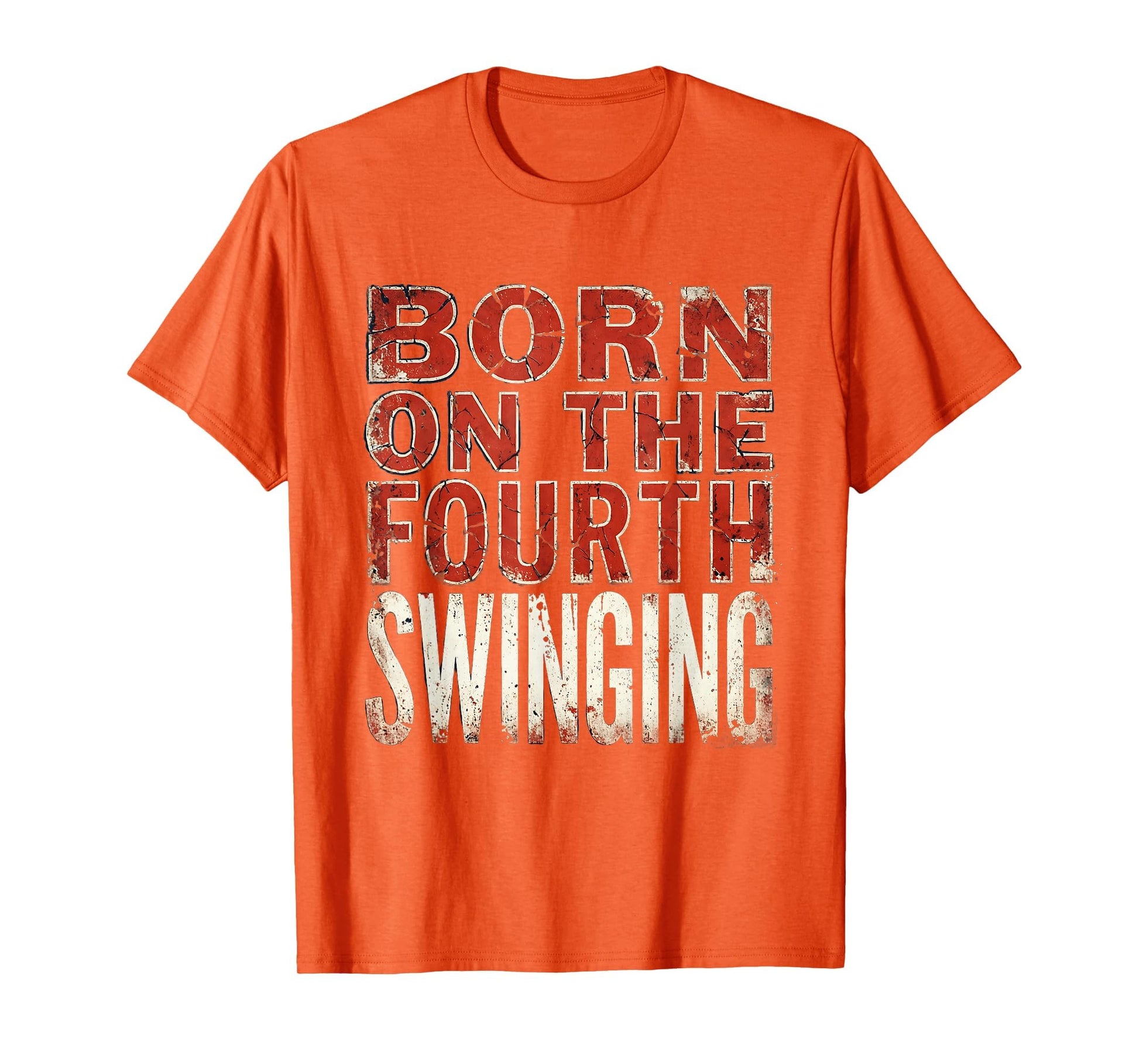 Born Fourth Baseball Patriotic T-Shirt - Streetwear Style for Adults - T-Shirt, Sweatshirt, Hoodie