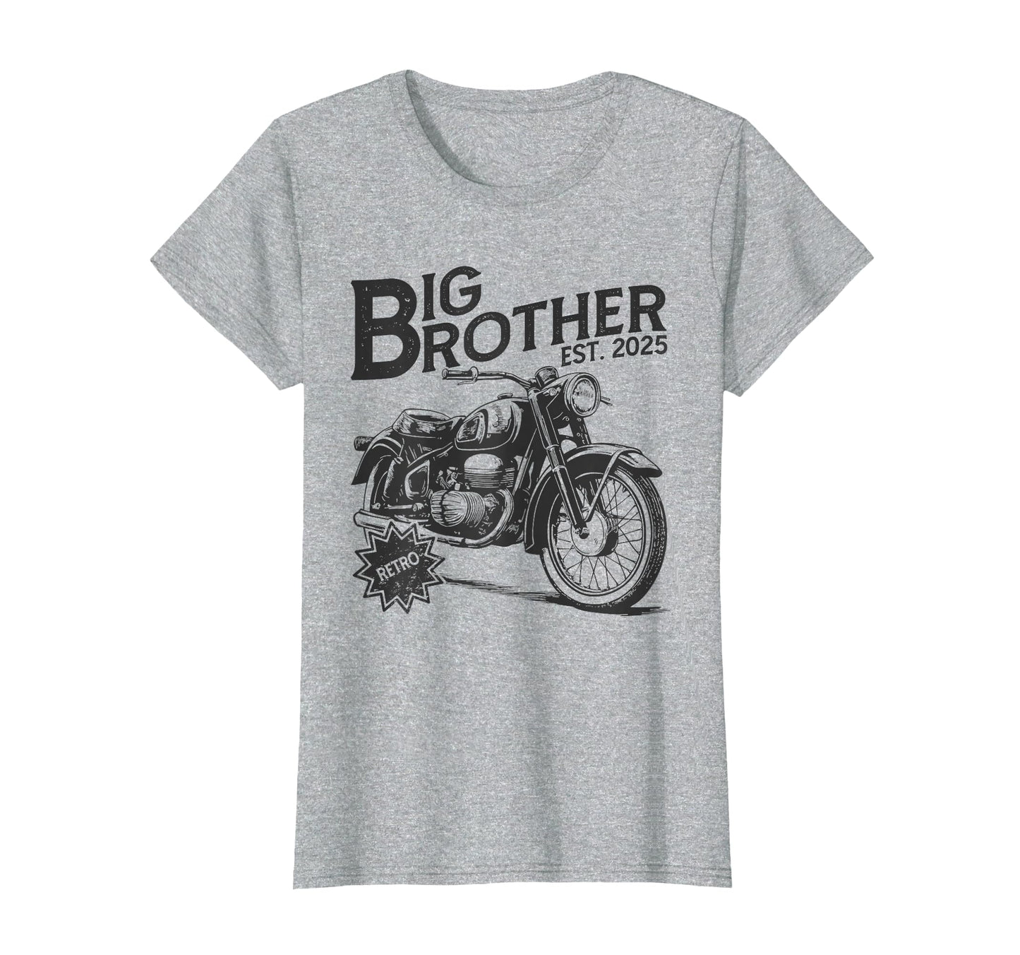 Big Brother Pregnancy Reveal Motorcycle T-Shirt - Trendy Graphic Unisex - T-Shirt, Sweatshirt, Hoodie
