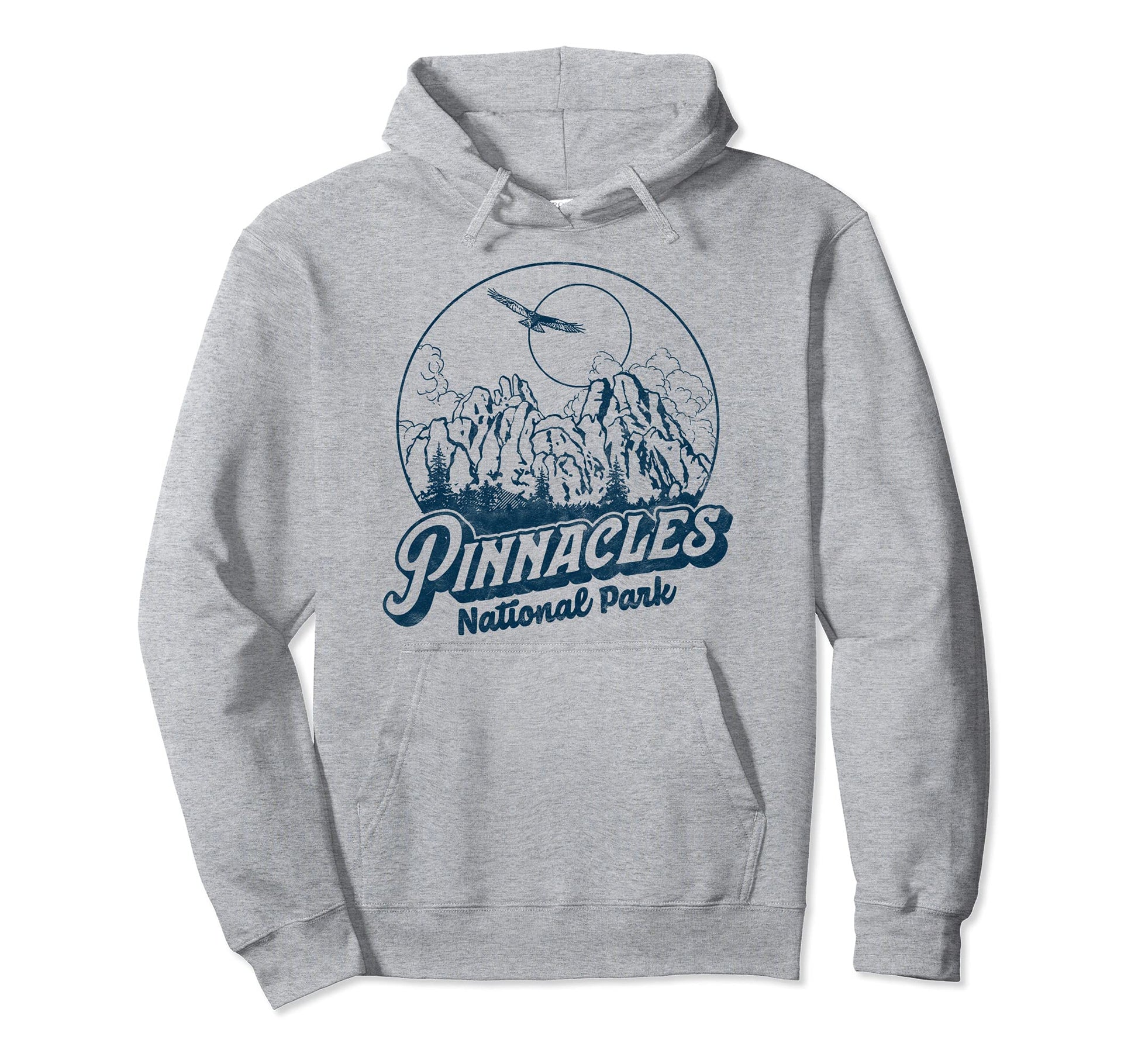 Pinnacles National Park California Hoodie - Minimalist Print Unisex - T-Shirt, Sweatshirt, Hoodie