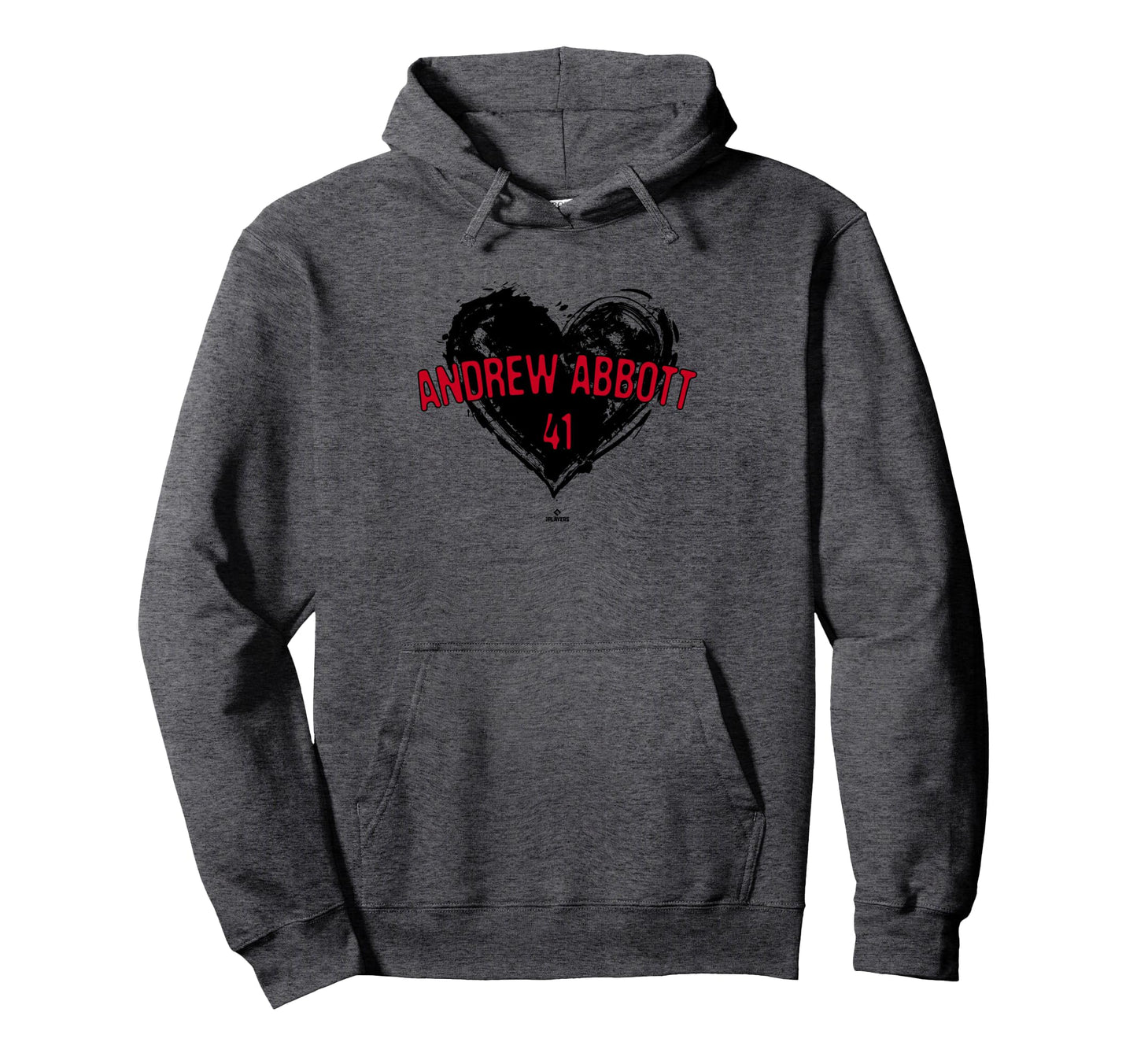 Distressed Heart Andrew Abbott Hoodie - Streetwear Style Men Women - T-Shirt, Sweatshirt, Hoodie