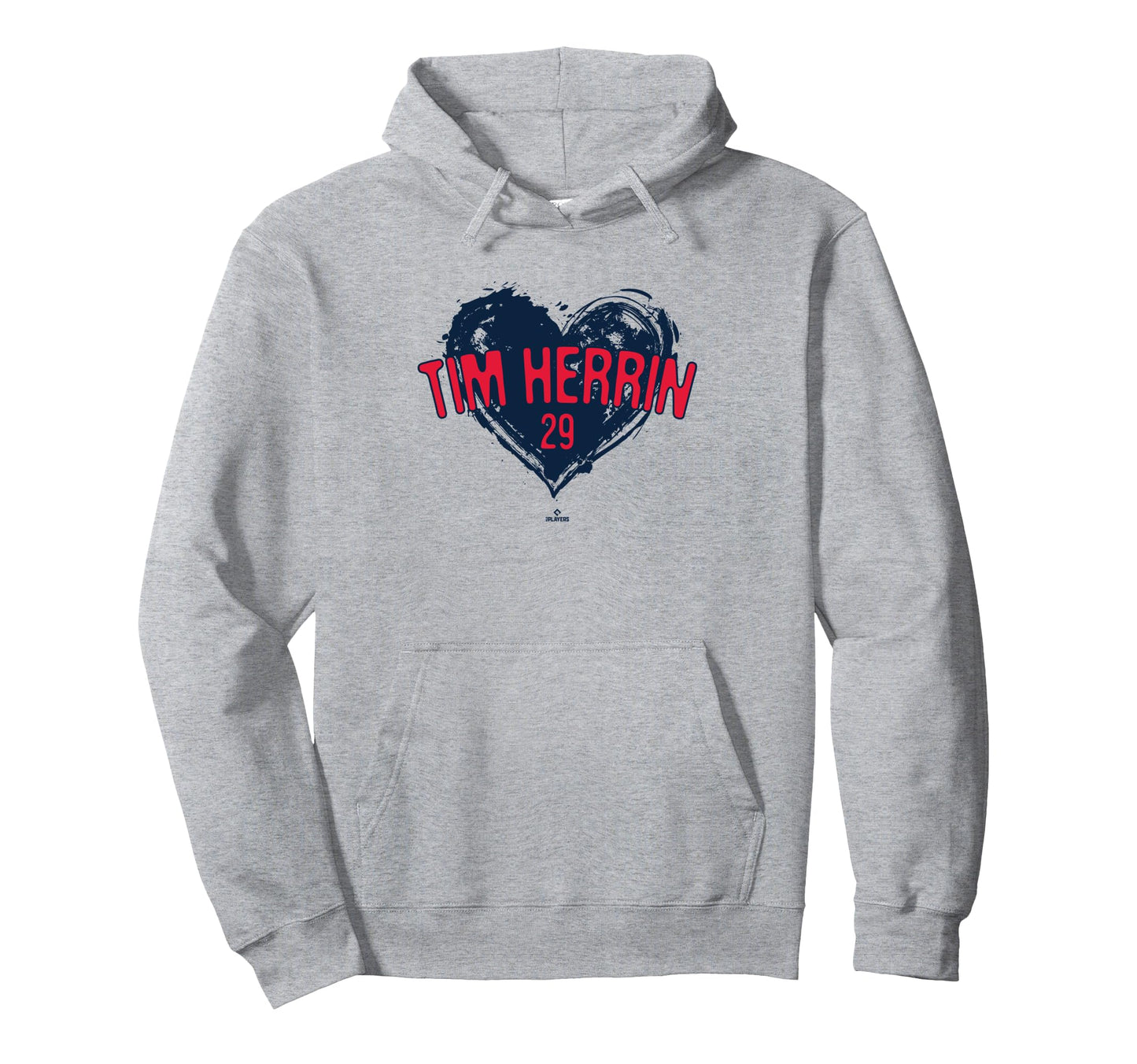 Distressed Heart Tim Herrin Cleveland Hoodie - Graphic Print Unisex - T-Shirt, Sweatshirt, Hoodie