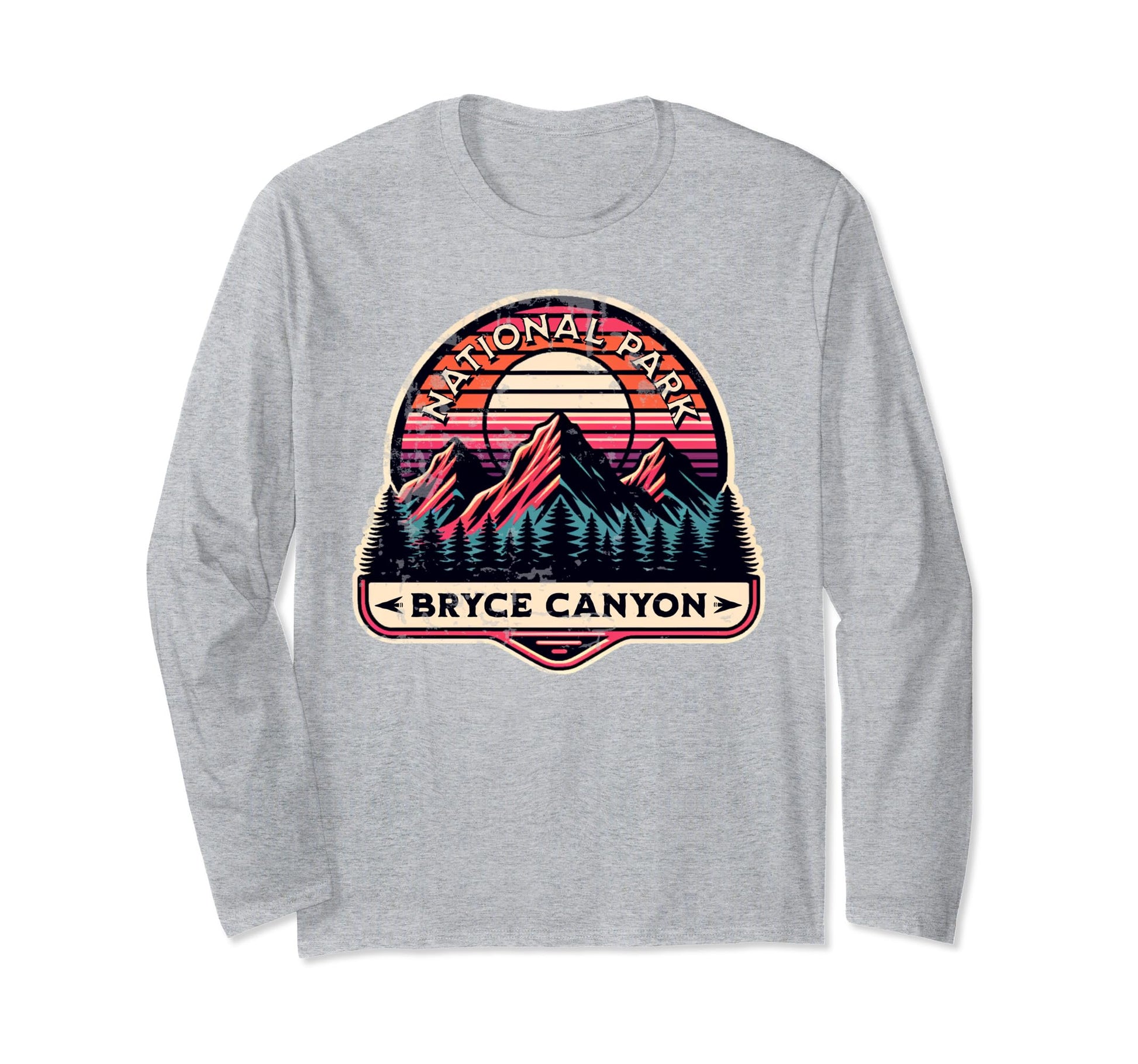 Bryce Canyon National Park Utah Usa T-Shirt - Minimalist Print for Adults - T-Shirt, Sweatshirt, Hoodie